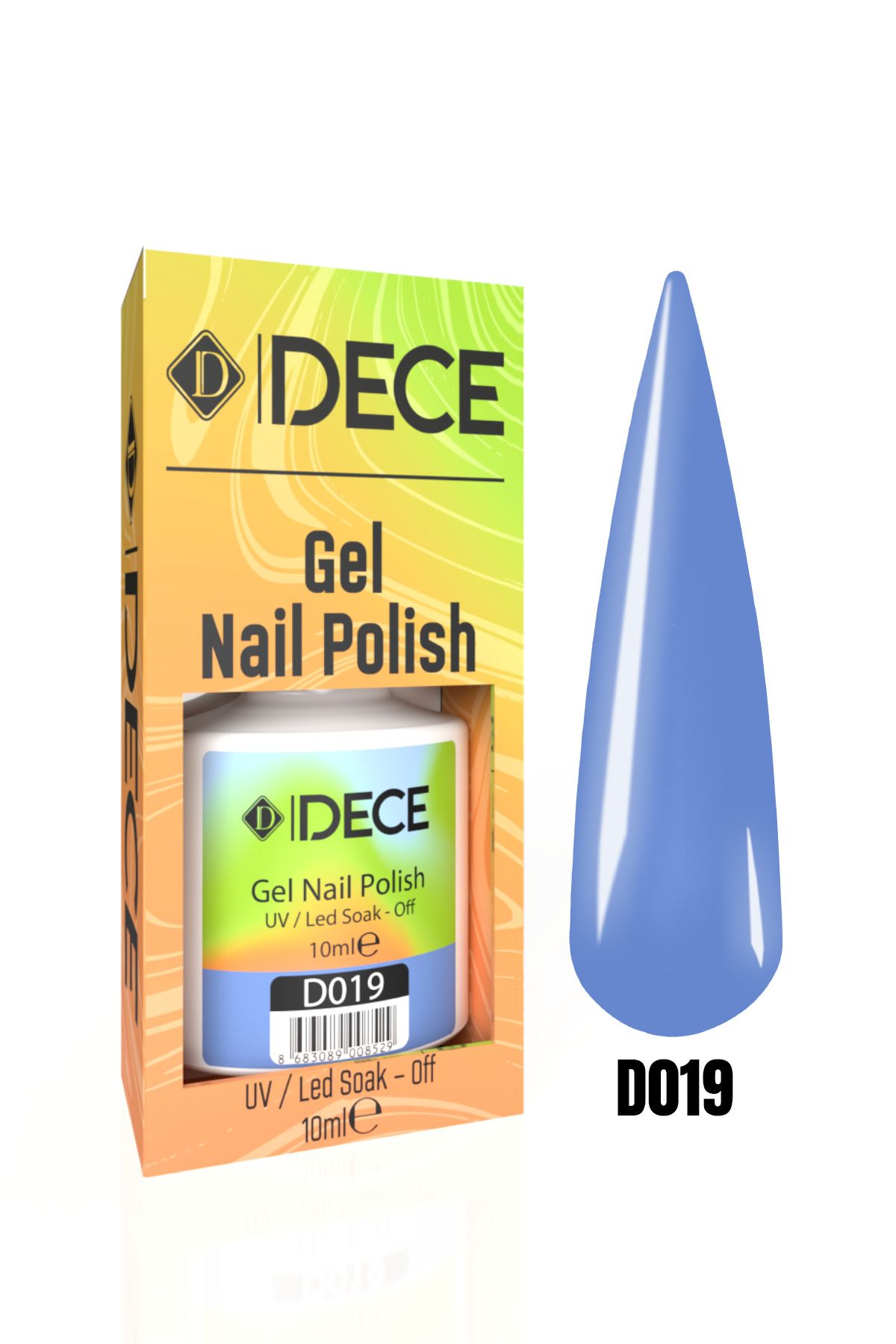 d dece Dece Kalıcı Oje Uv Led D019 10ml