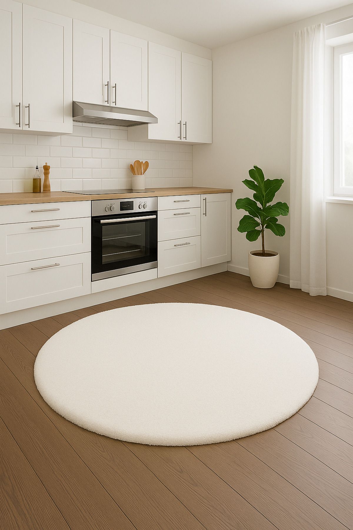 KEVLİNE Kevline Home Modern Dekoratif Mutfak Halısı
