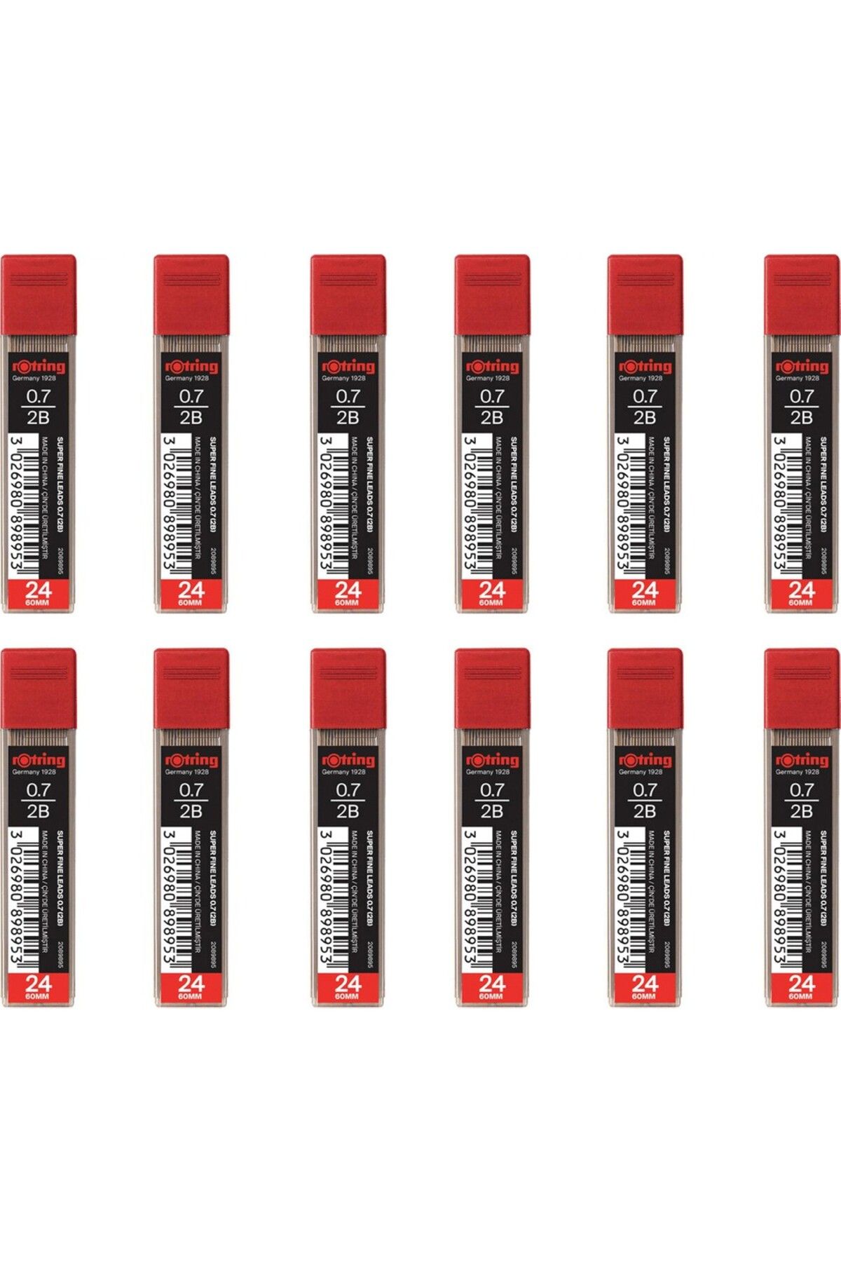 Rotring Superfine 2b Kalem Ucu 0.7 - 12 Adet