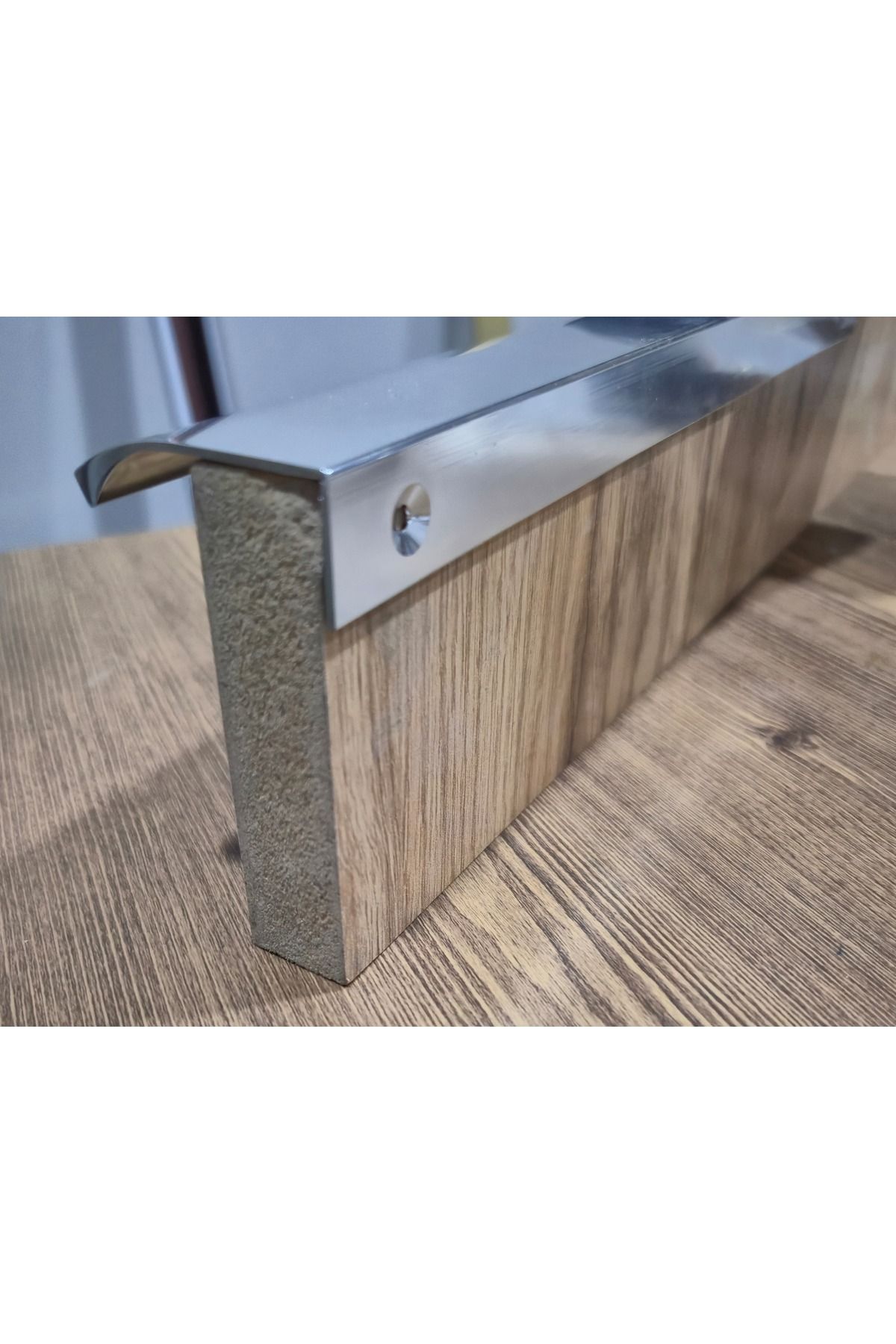 Genel Markalar Mobilya Kulpu 150 Mm Krom Vidalı Kulp Çekmece Kulp Entegre Kulp Dolap Kulp Kapak Kulp