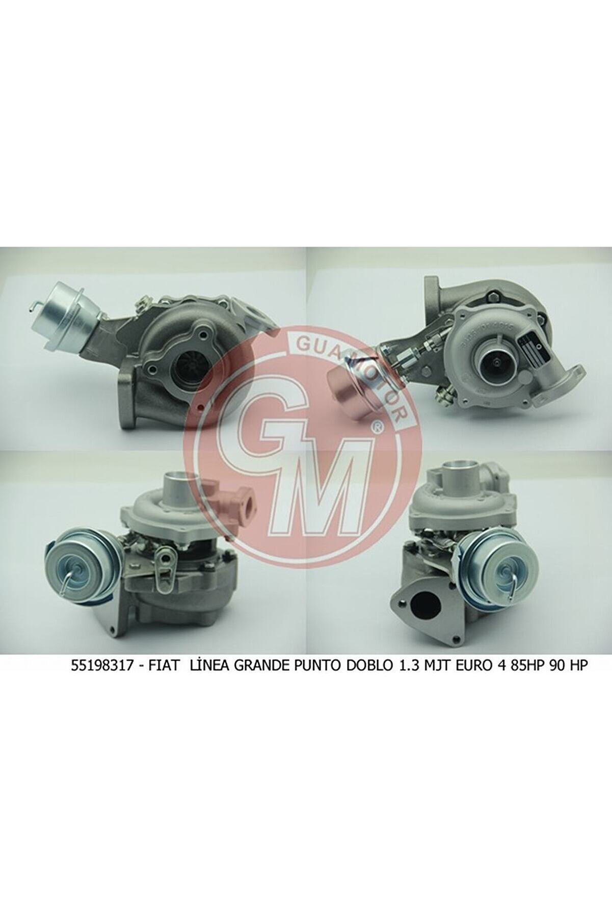 TURBO 85-90 BEYGİR LİNEA/DOBLO/G.PUNTO 1.3 EURO 4