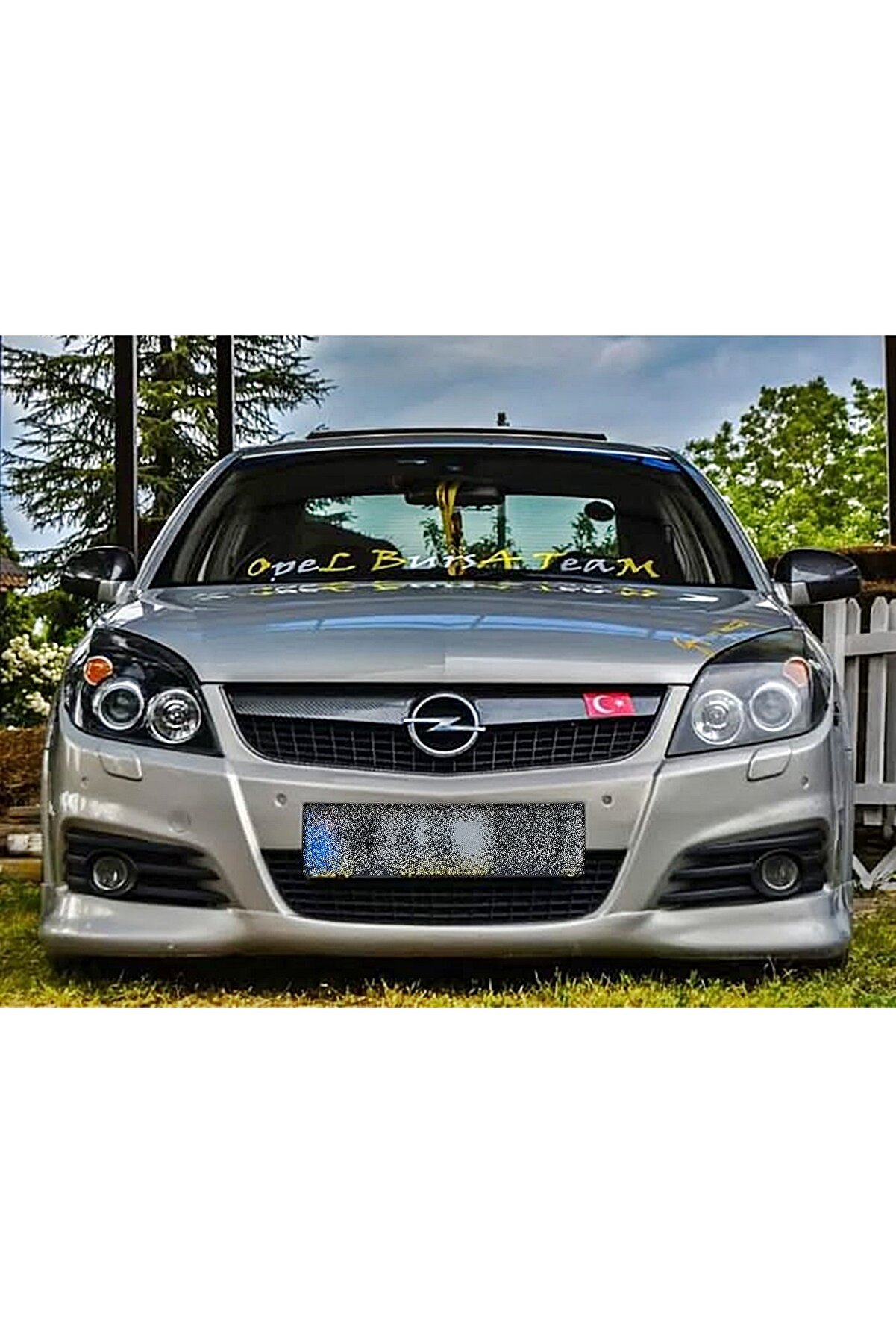 Opel Vectra C OPC Modellauto 1/43 - Schwarz Facelift 2005 Version