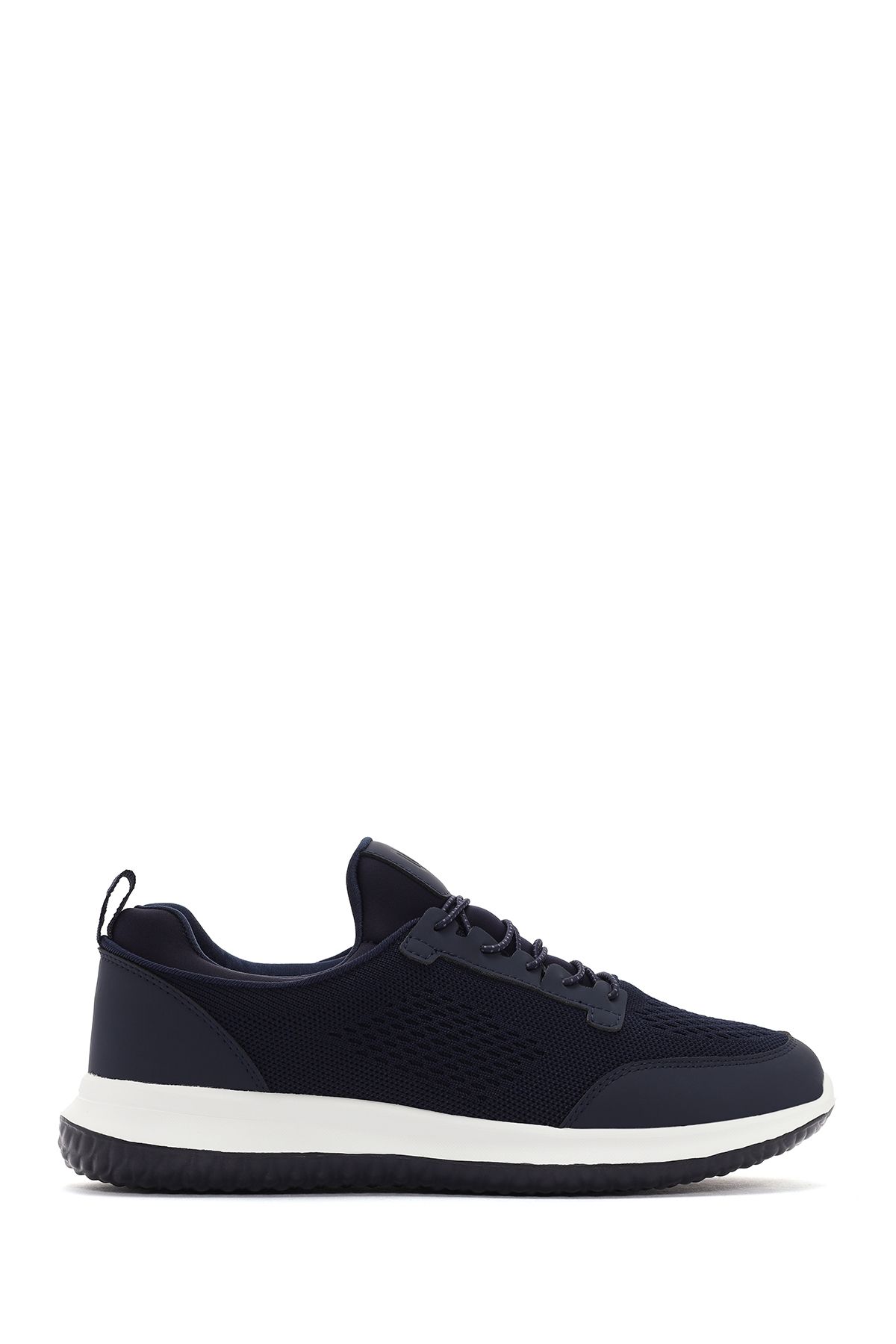 Derimod Zero Erkek Lacivert Bağcıklı Kalın Tabanlı Kumaş Sneaker 24sfd69096f