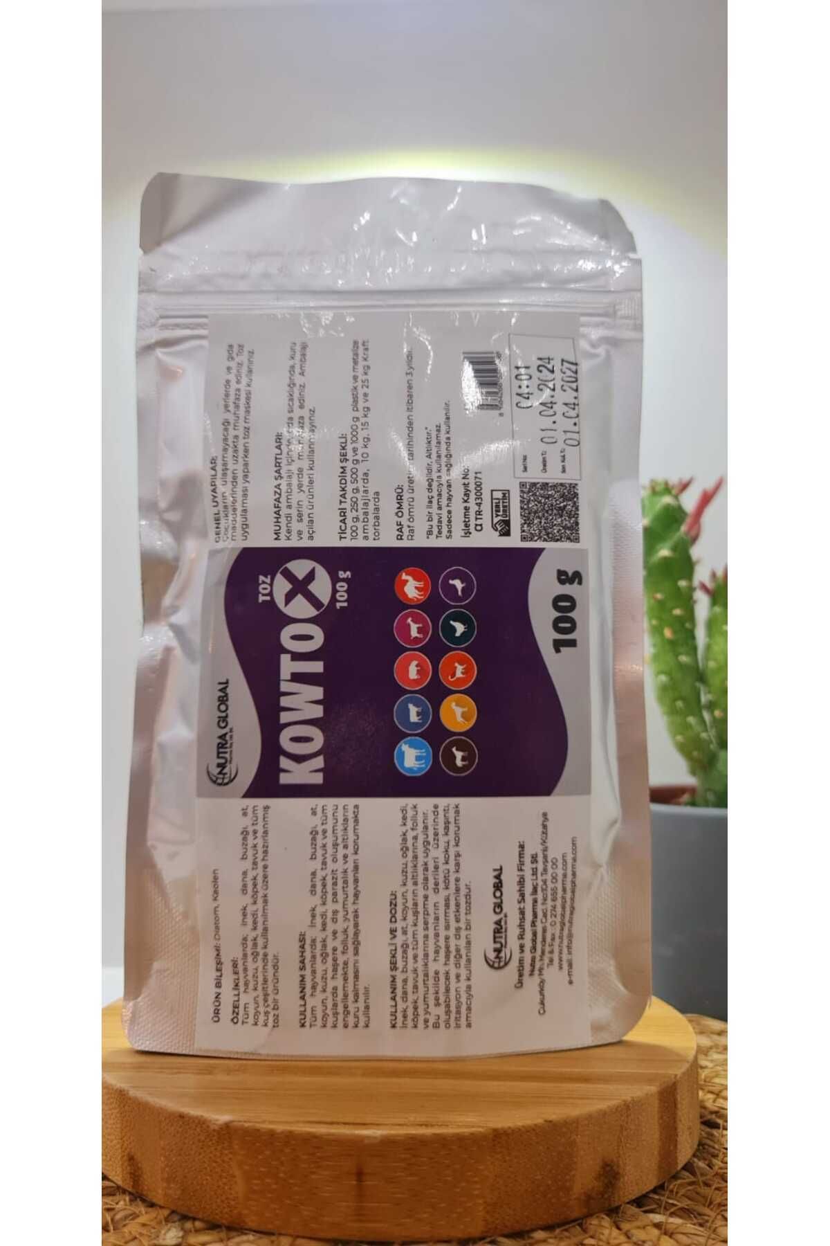 Nutrade KOWTOX BİT,PİRE,KENE ve İLACI 100 gr