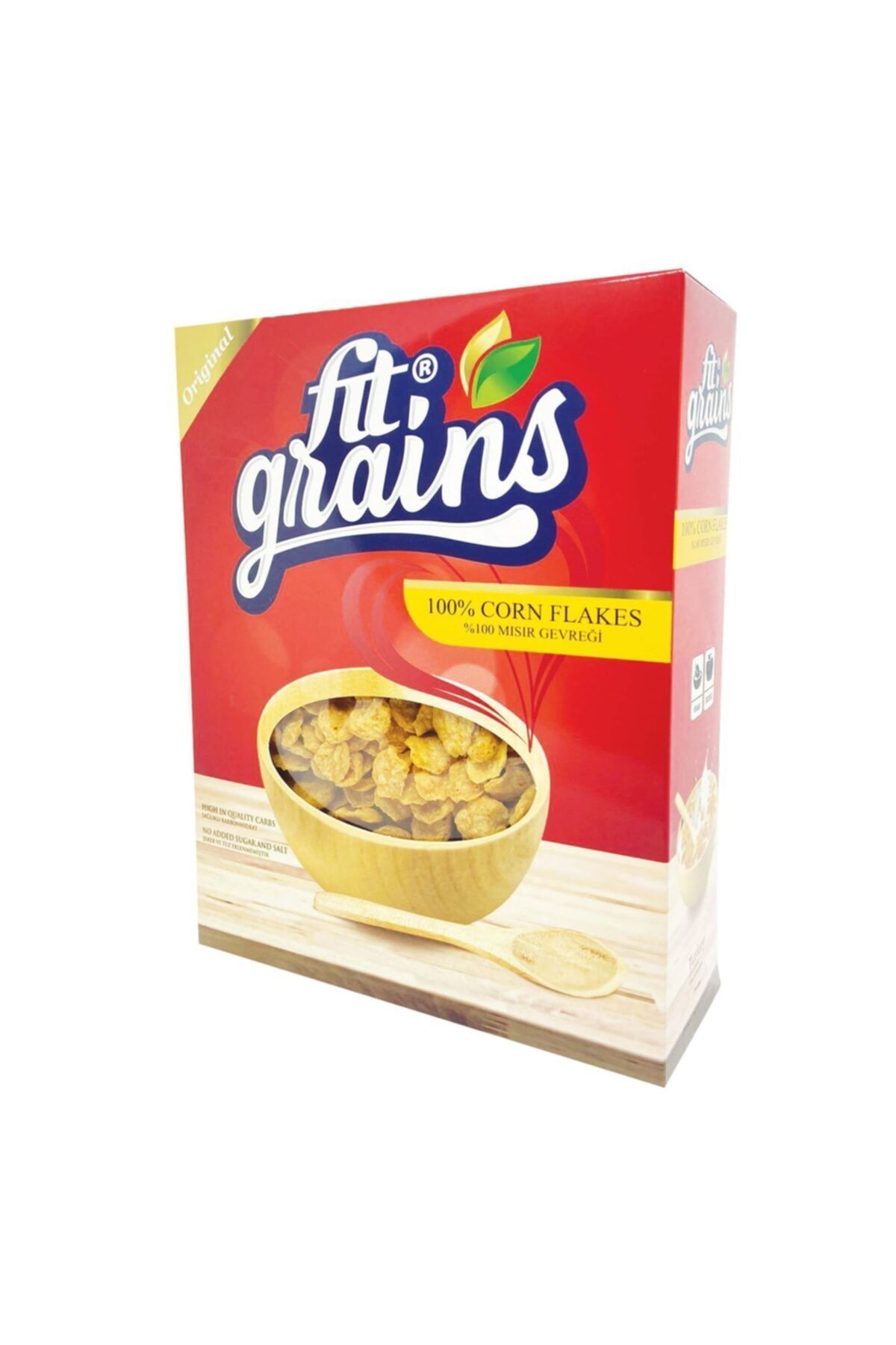 Fit Grains Şekersiz Corn Flakes 300gr