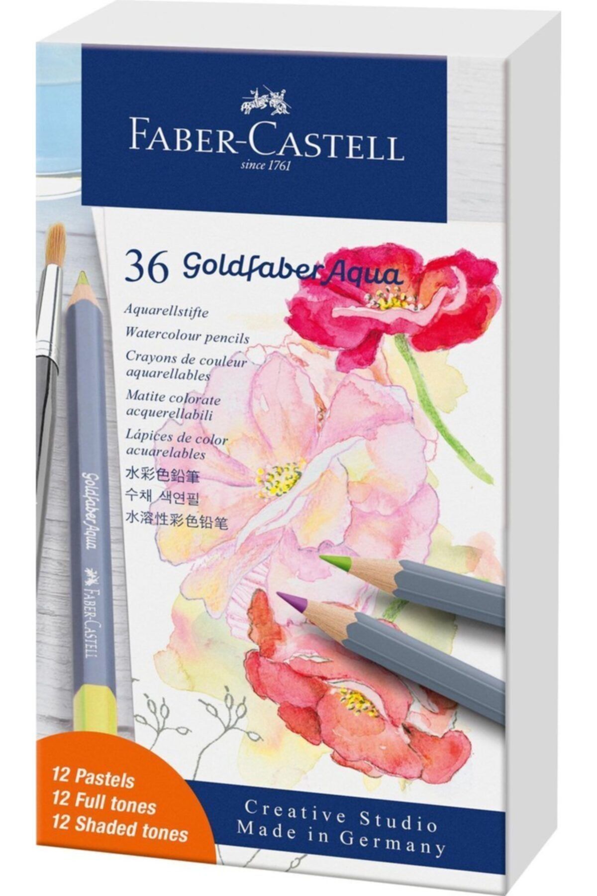 Faber Castel L 36'lı Goldfaber Aqua Pastel Renkler
