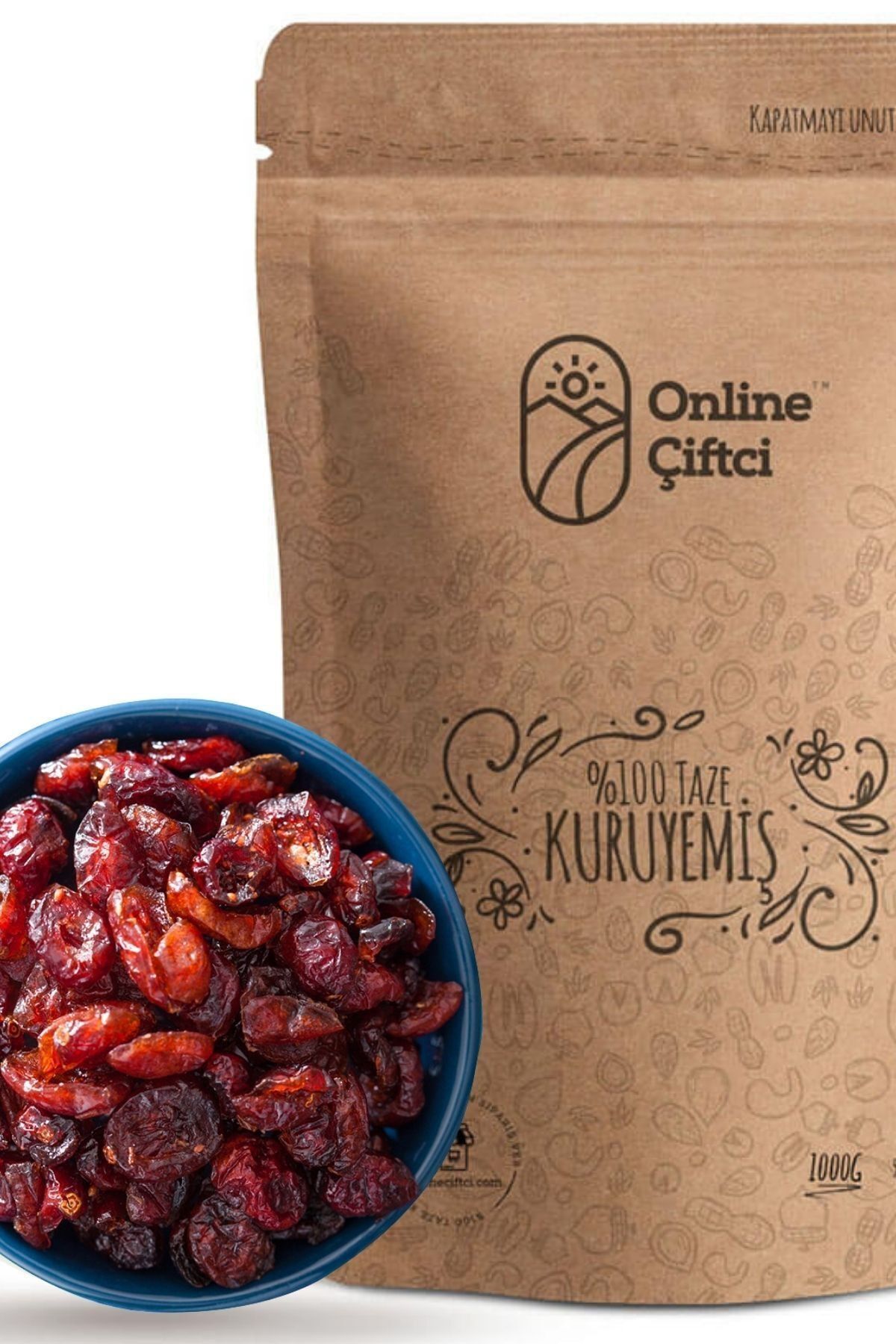 Karlıoğlu Cranberry Turna Yemiş 1kg