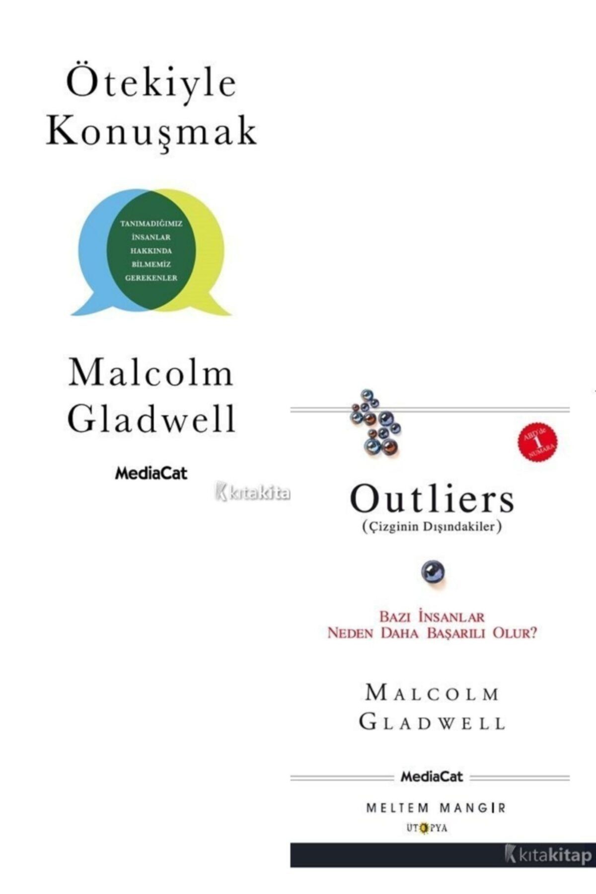 Dipnot Yayınları Ötekiyle Konuşmak - Outliers - Malcolm Gladwell 2 Kitap Set