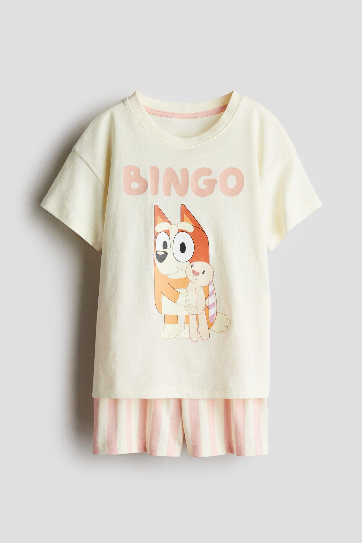 H&M Pamuklu ve Baskılı Jarse Pijama Takımı - Fiyatı, Yorumları