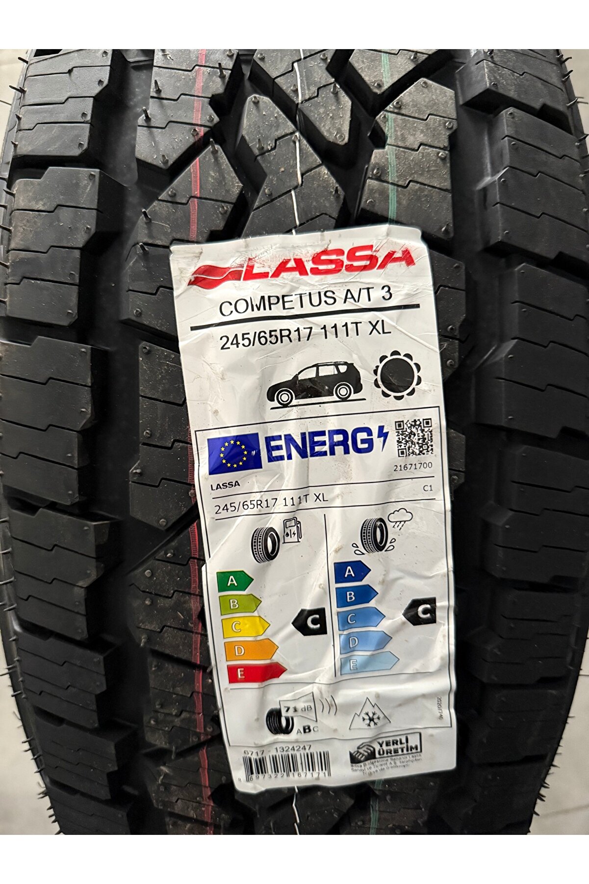 / 245/65R17 (COMPETUS A/T3) 2025 YAZ LASTİĞİ