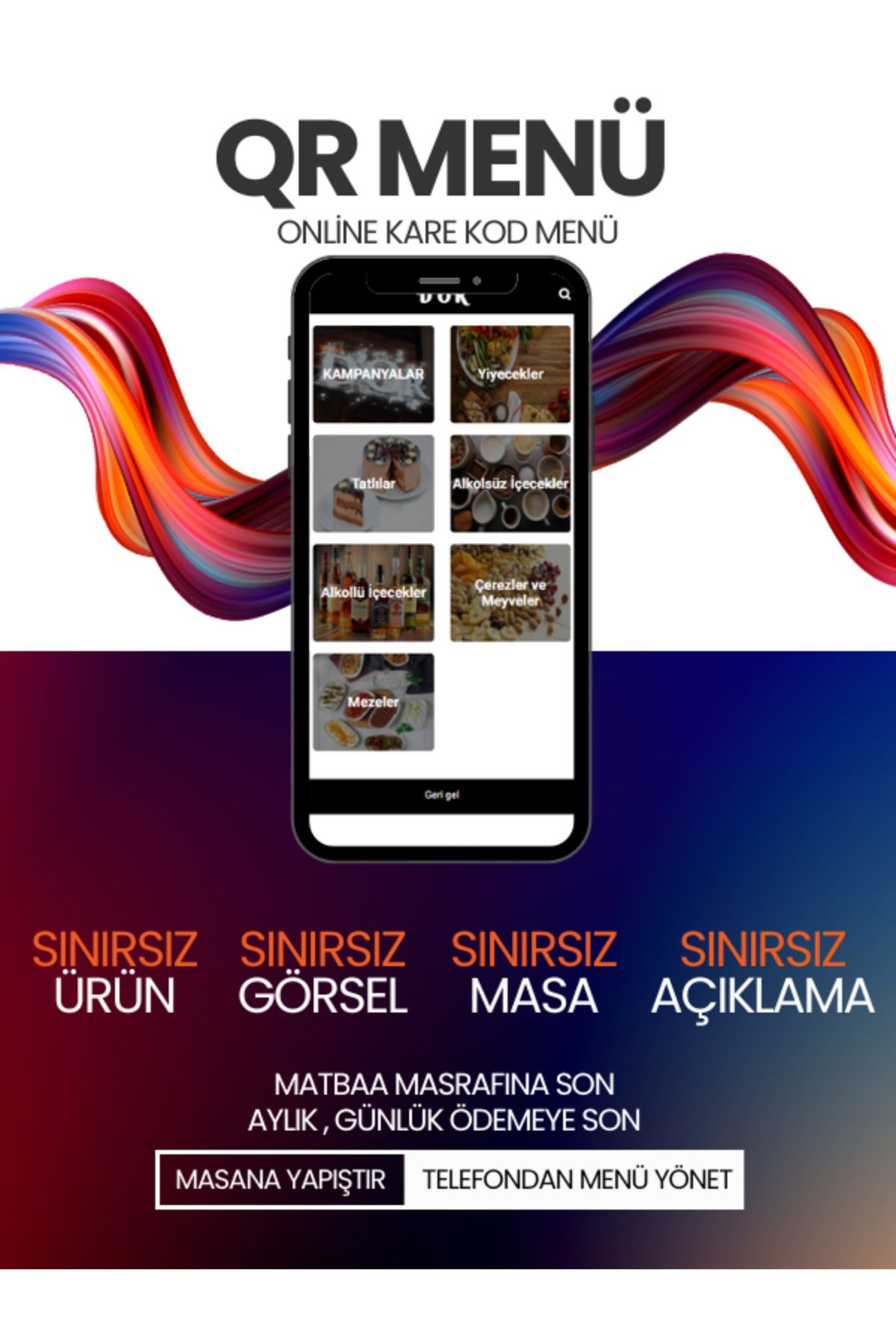 Arısu Yazılım Teknolojileri QR Menü Yazılımı | Kafe – Lokanta – Otel İçin Temassız Dijital Menü | Online Kare Kod Menü