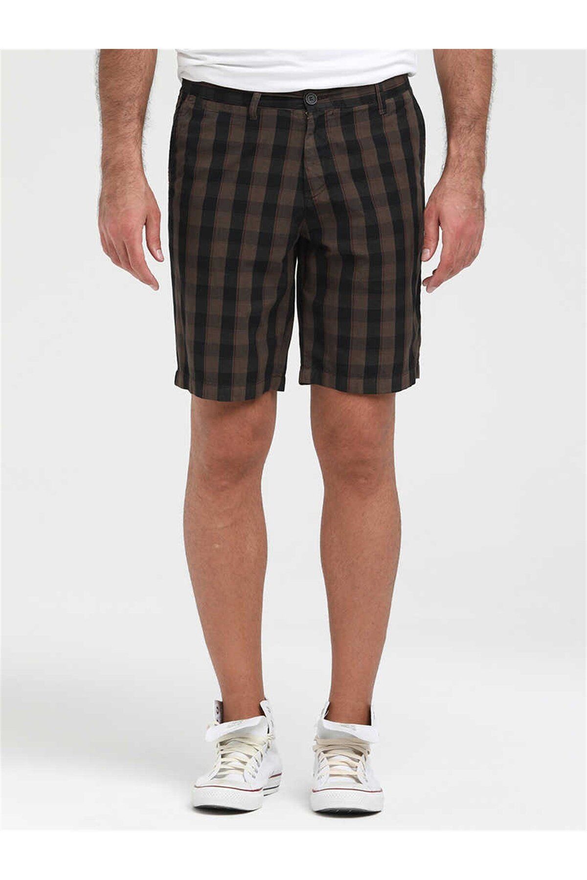 Lee Cooper Bishop 1 Erkek %100 Pamuk Şort Haki