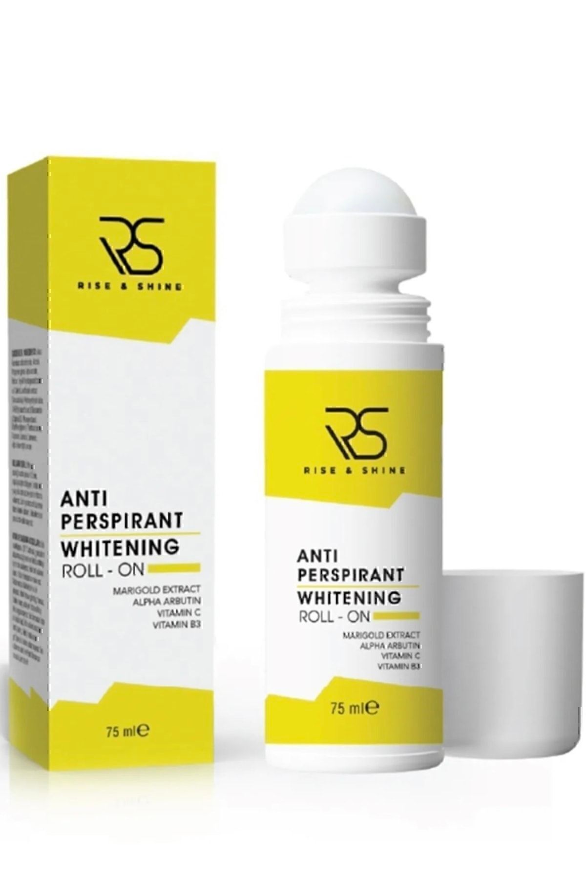 rise and shine Antiperspirant Whitening Roll-on - 75 Ml