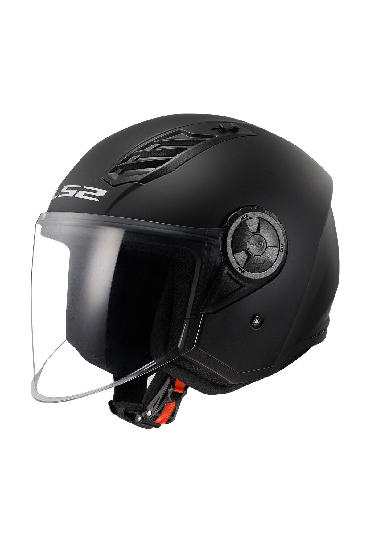 LS2 Airflow 2 Mat Siyah Yarım Kask