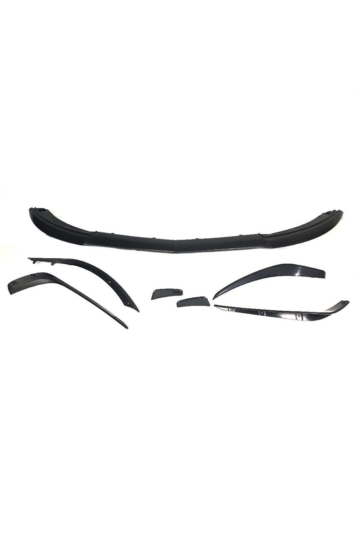 Mercedes W176 Ön Tampon Lip Bıçakları 7 Parça