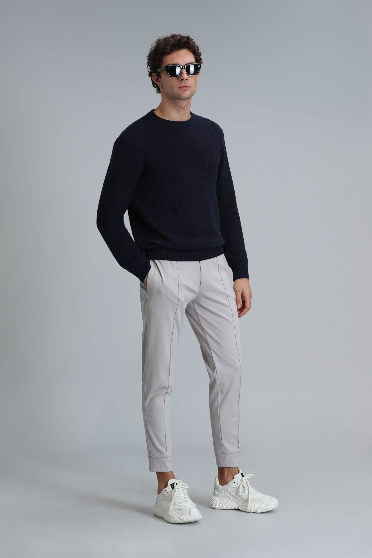 Lufian Pito Jogger Pantolon Tailored Fit Taş