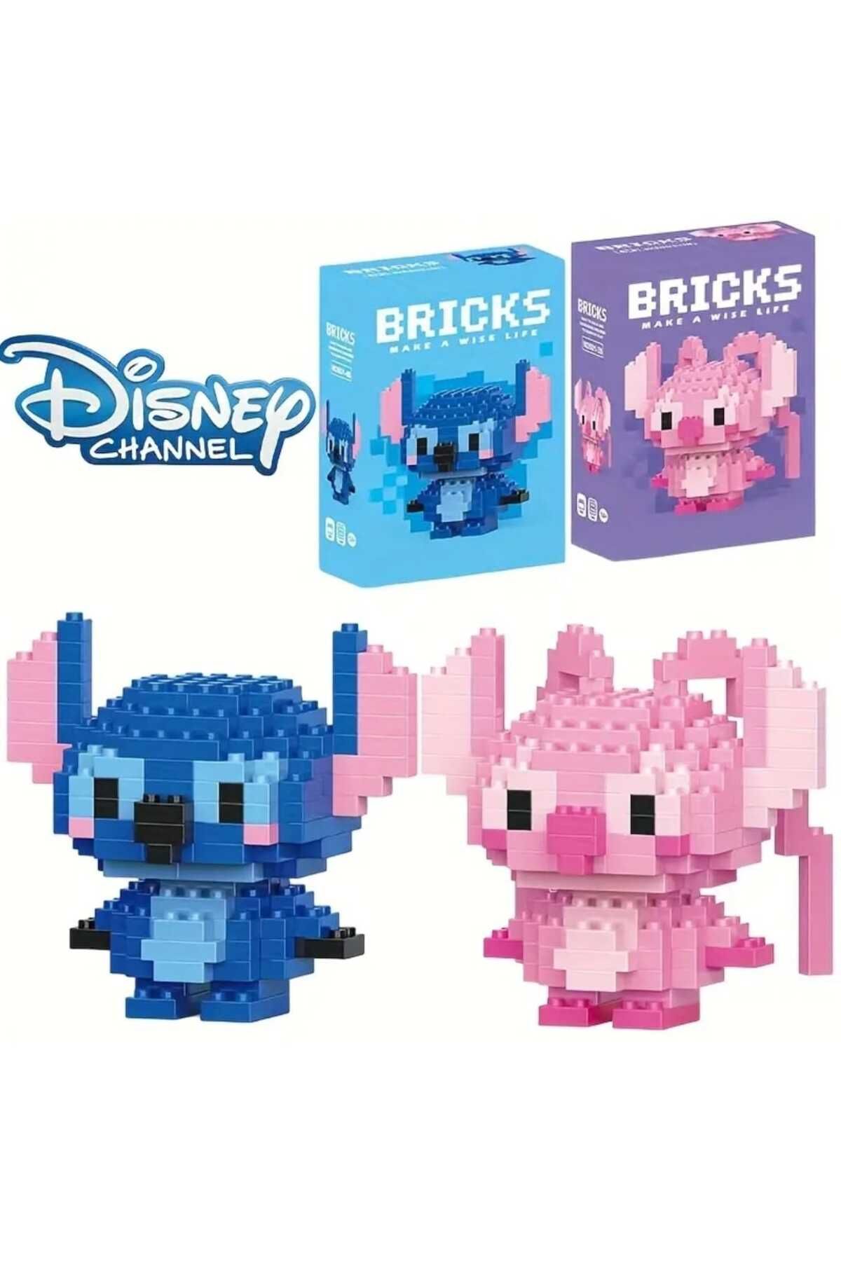 minzoo Bricks Stitch Ve Angel 3d Yapboz 2'li Seti