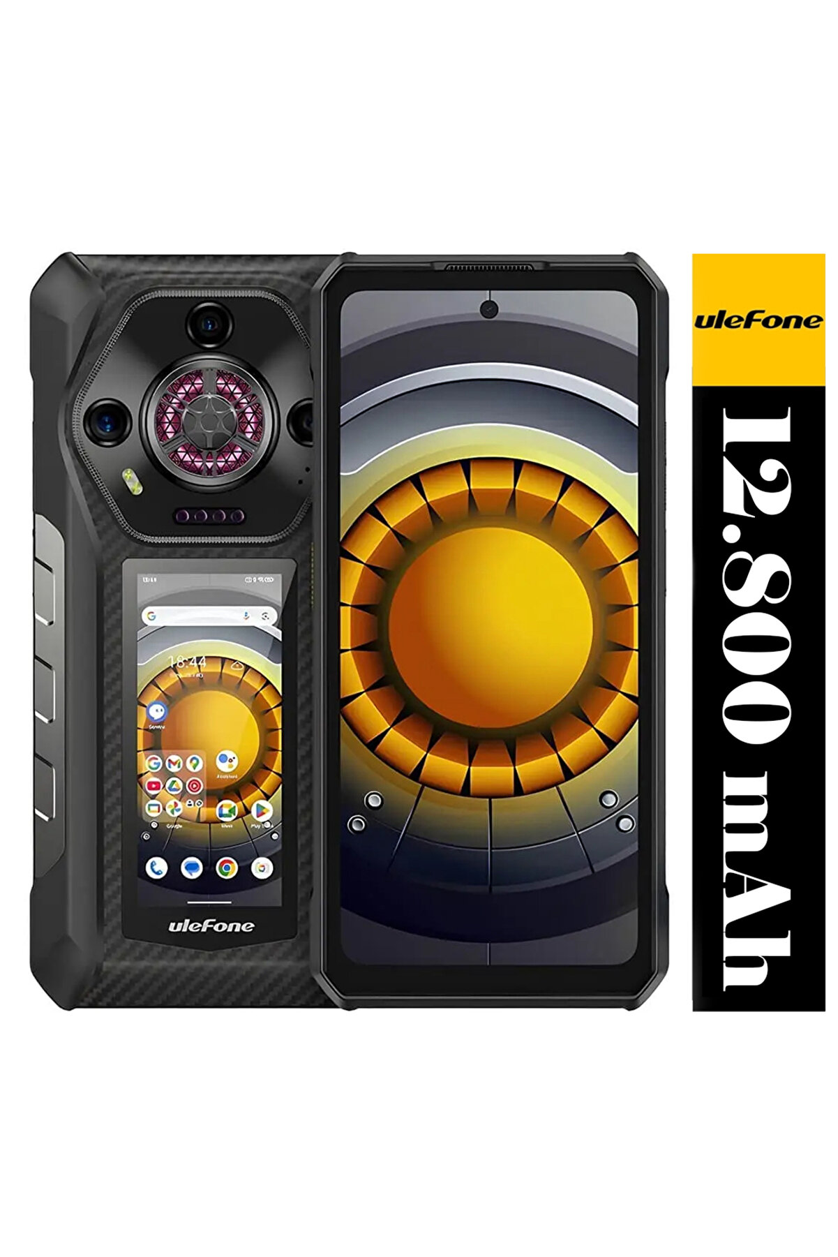 Ulefone Armor 30 Pro Android 14 12800mAh Çift Ekranlı AI Destekli 16GB RAM9512GB 6.95
