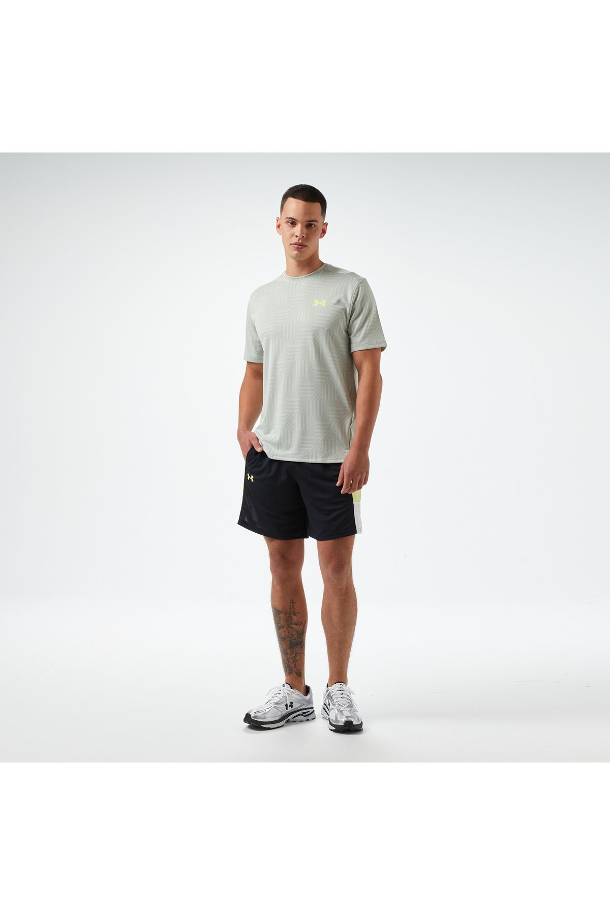 Under Armour Zone 7in Short Erkek Siyah Basketbol Şort