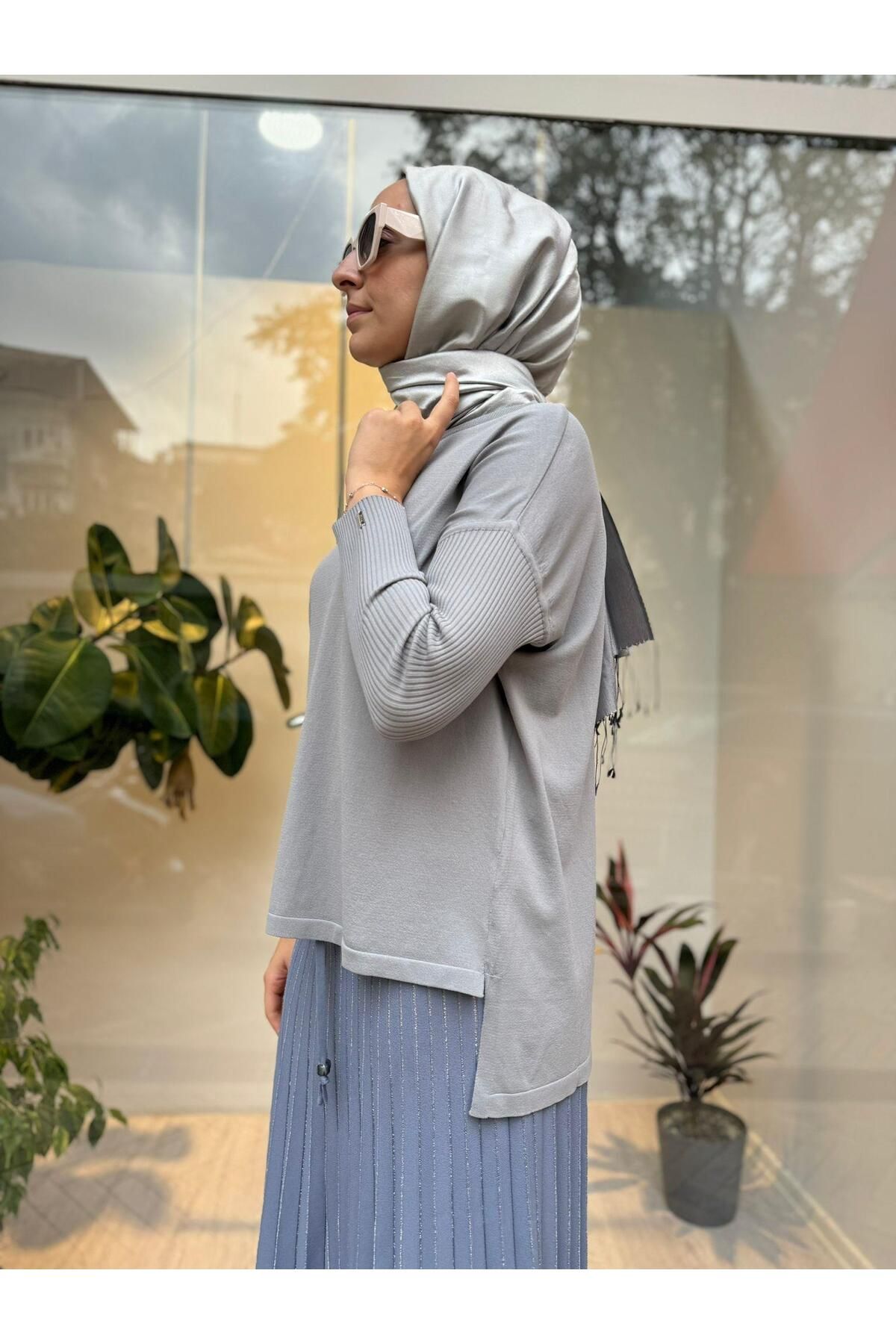 Invee İNVEE Tunik 5879 Gri