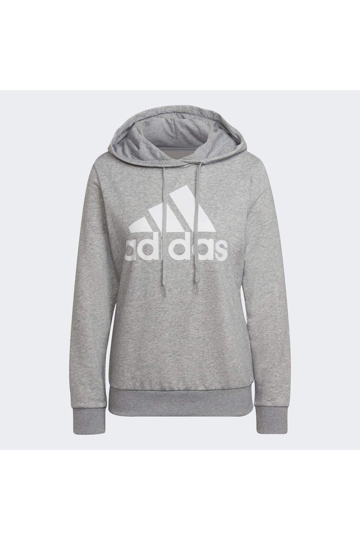adidas Essentials Relaxed Logo Kapüşonlu Üst