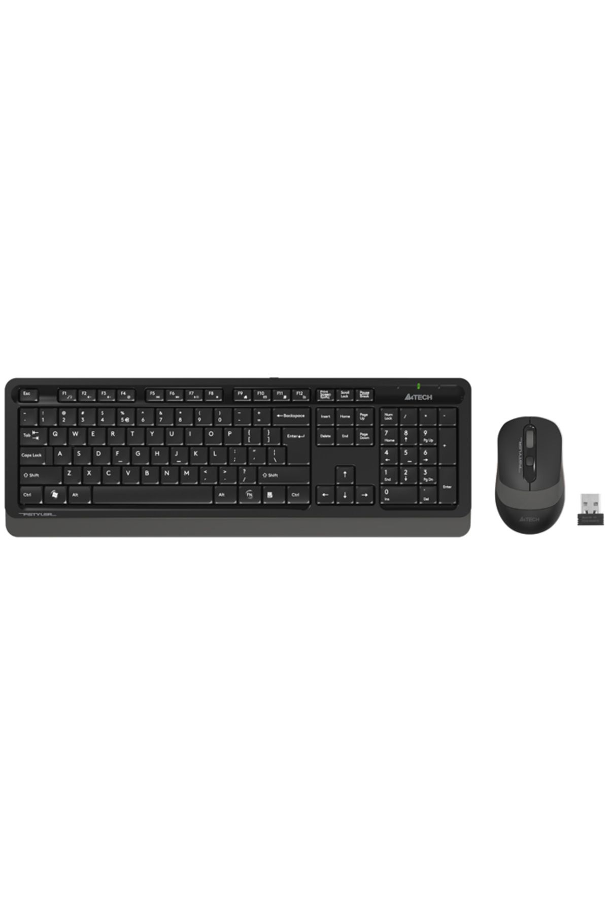A4 Tech Fg1010 Q 2.4 Ghz Usb Gri Klavye Mouse Kablosuz Set