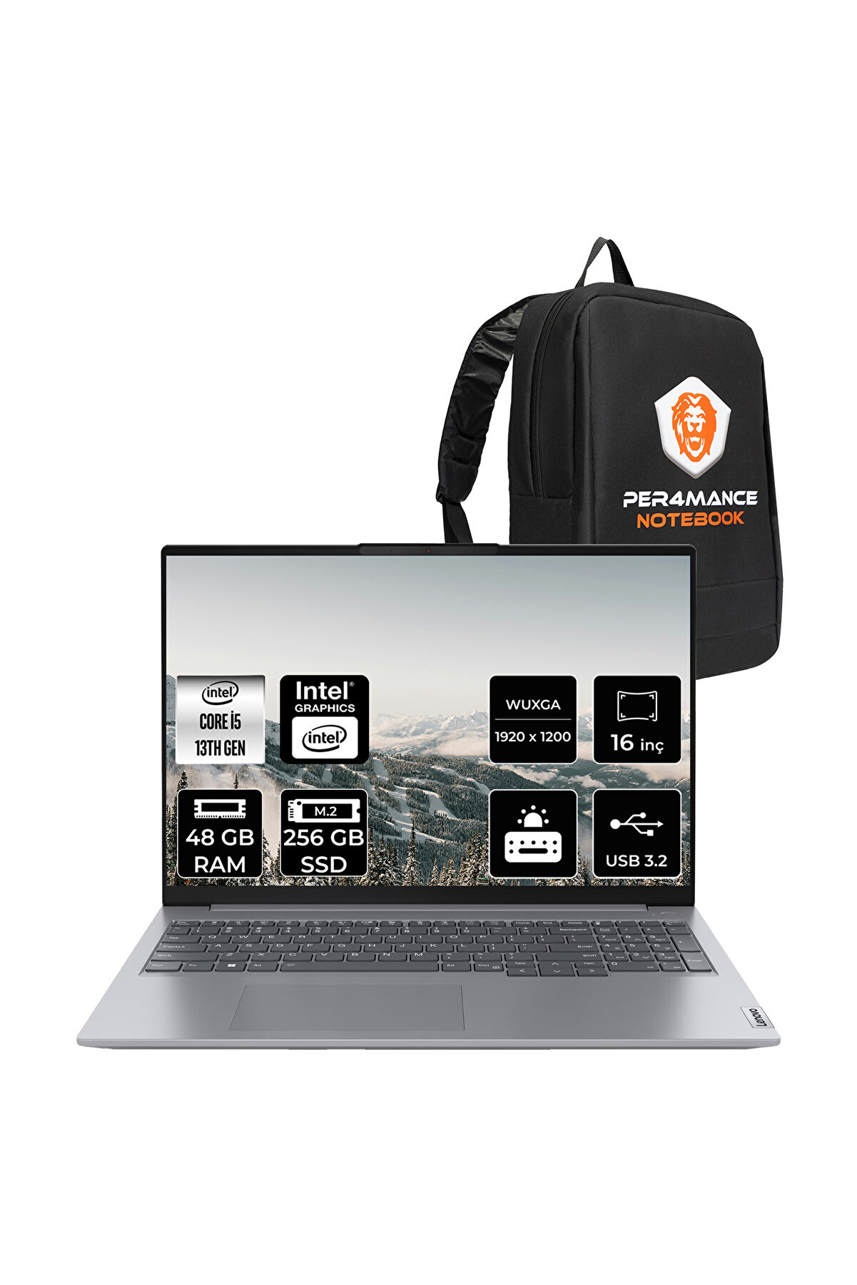 ThinkBook 16 G6 i5 13420H 48GB 256GB SSD 16