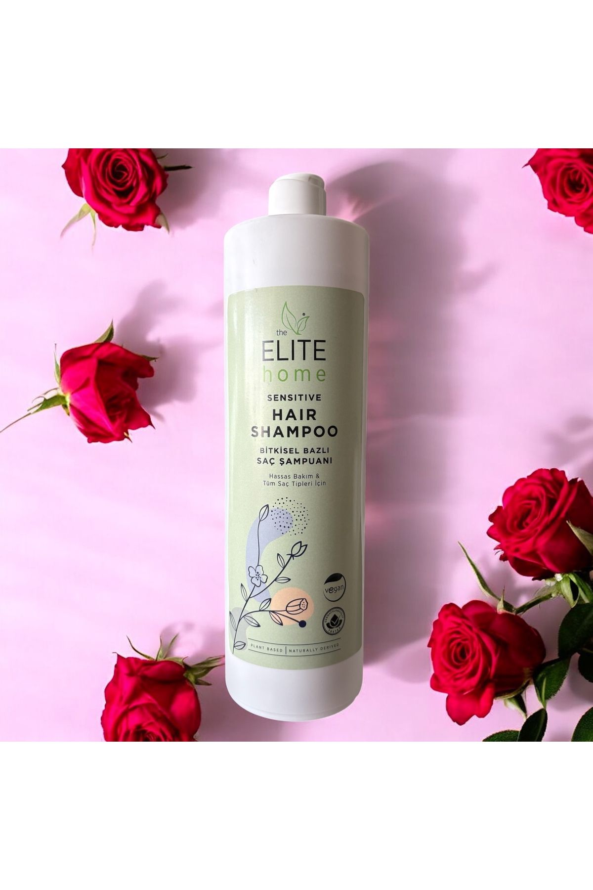 The Elite Home Bitkisel ve Vegan Sertifikalı Saç Şampuanı 1 kg