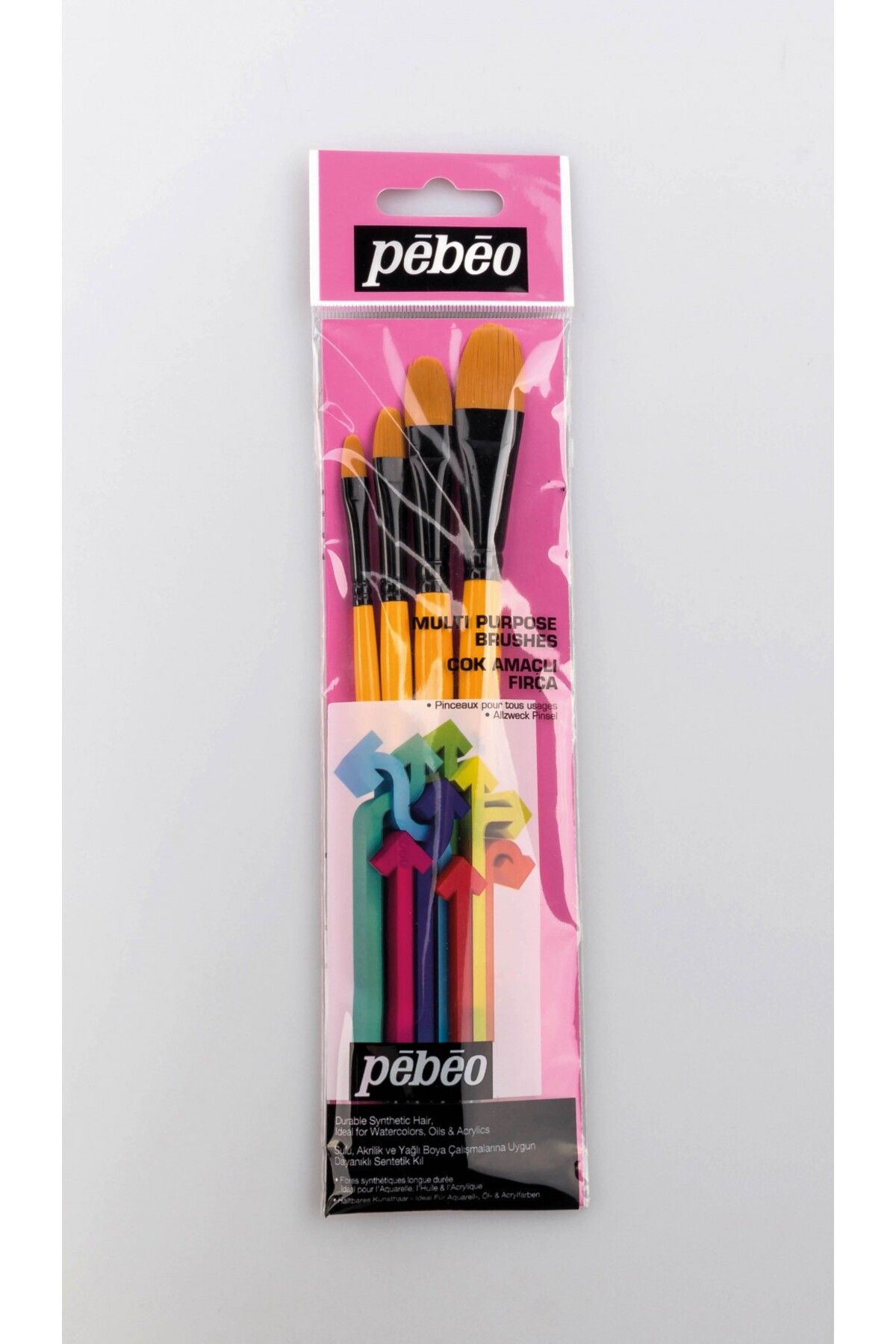 Pebeo 4'lü Fırça Seti - Set 11