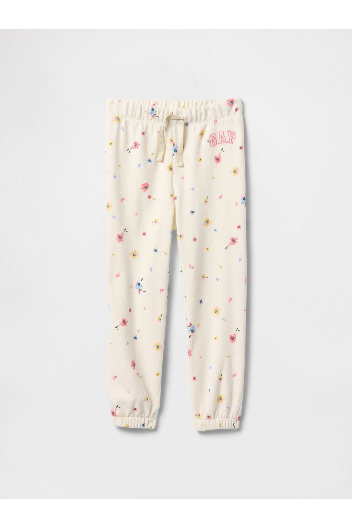 GAP Kız Bebek Bej Gap Logo Pull-On Jogger Eşofman Altı