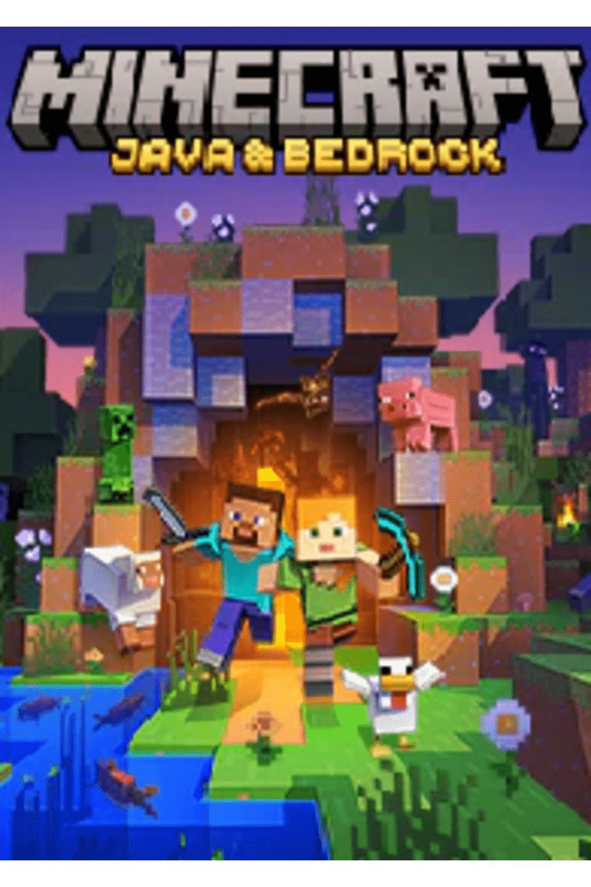 Mojang PC MineCraft Java Bed-Rock Edition (PC Oyunu) - Microsoft Store Hesabı