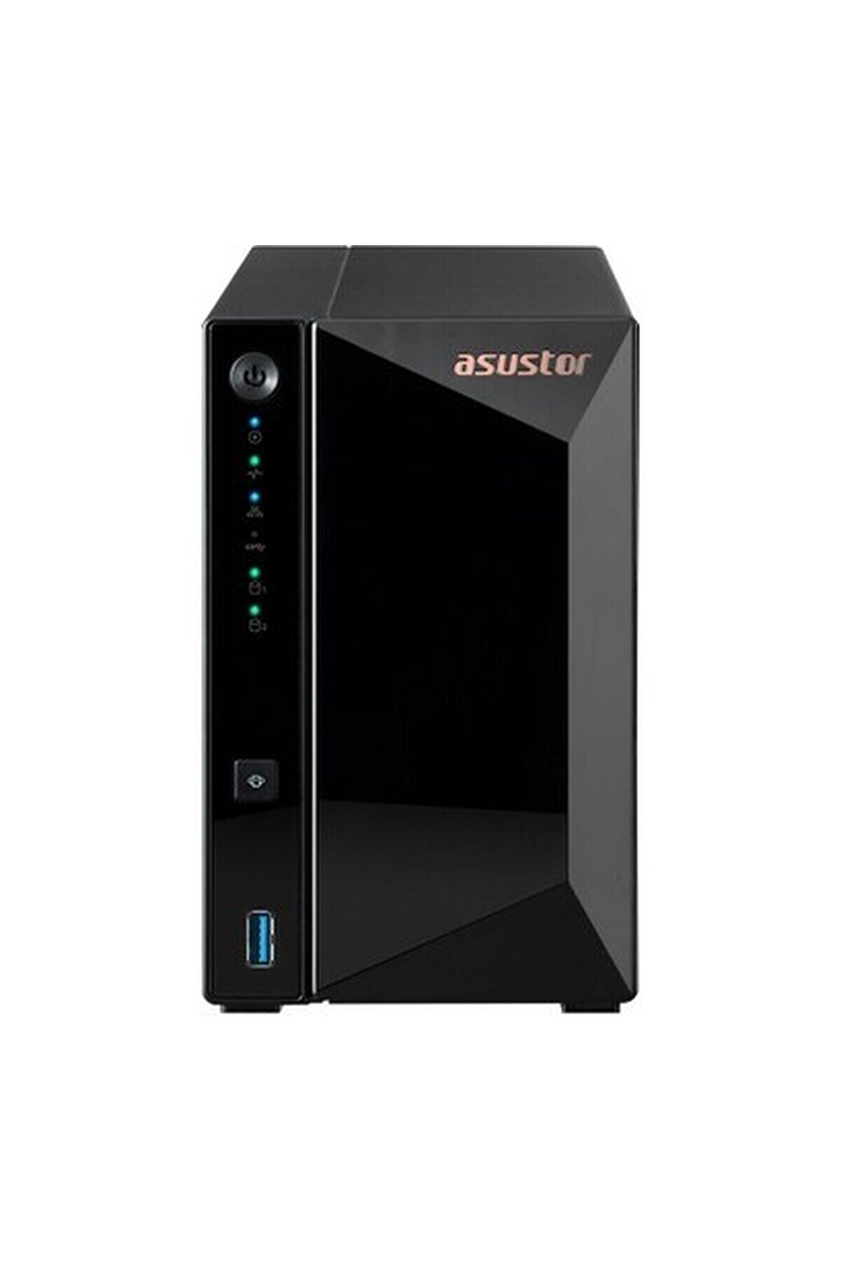 Realtek RTD1296 2 Disk Yuvası Nas (2X18TB Desteği) 2GB DDR4 2.5 GBE x 1 USB 3.2 x 3 Depolama