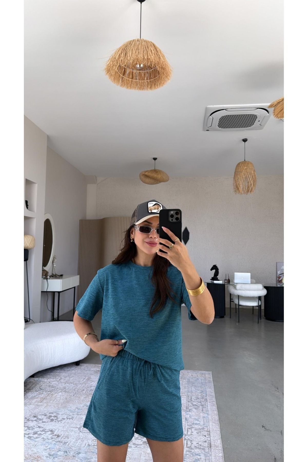 Mars Şort - Tshirt Basic Takım