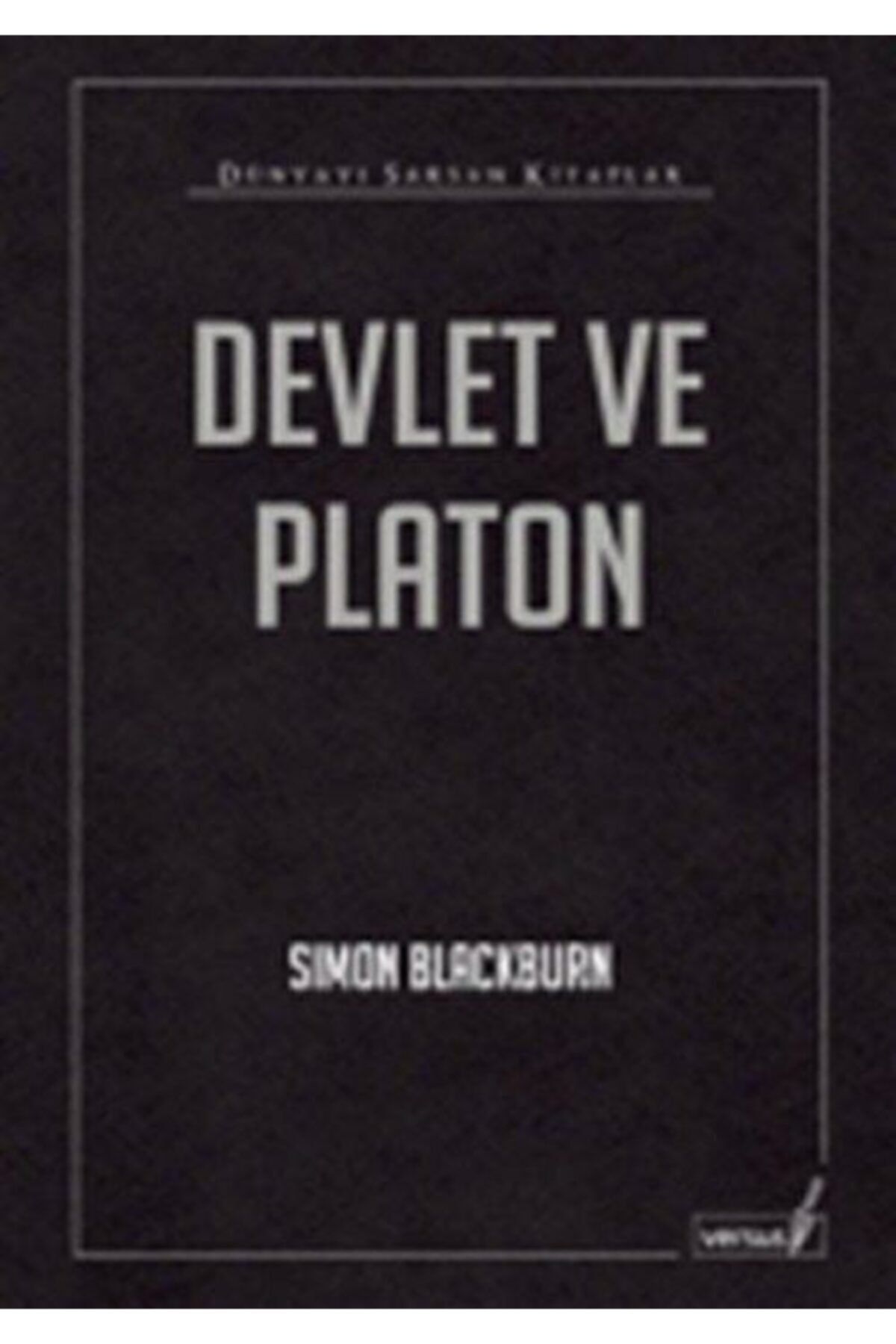 Versus Kitap Yayınları Devlet ve Platon - Simon Blackburn