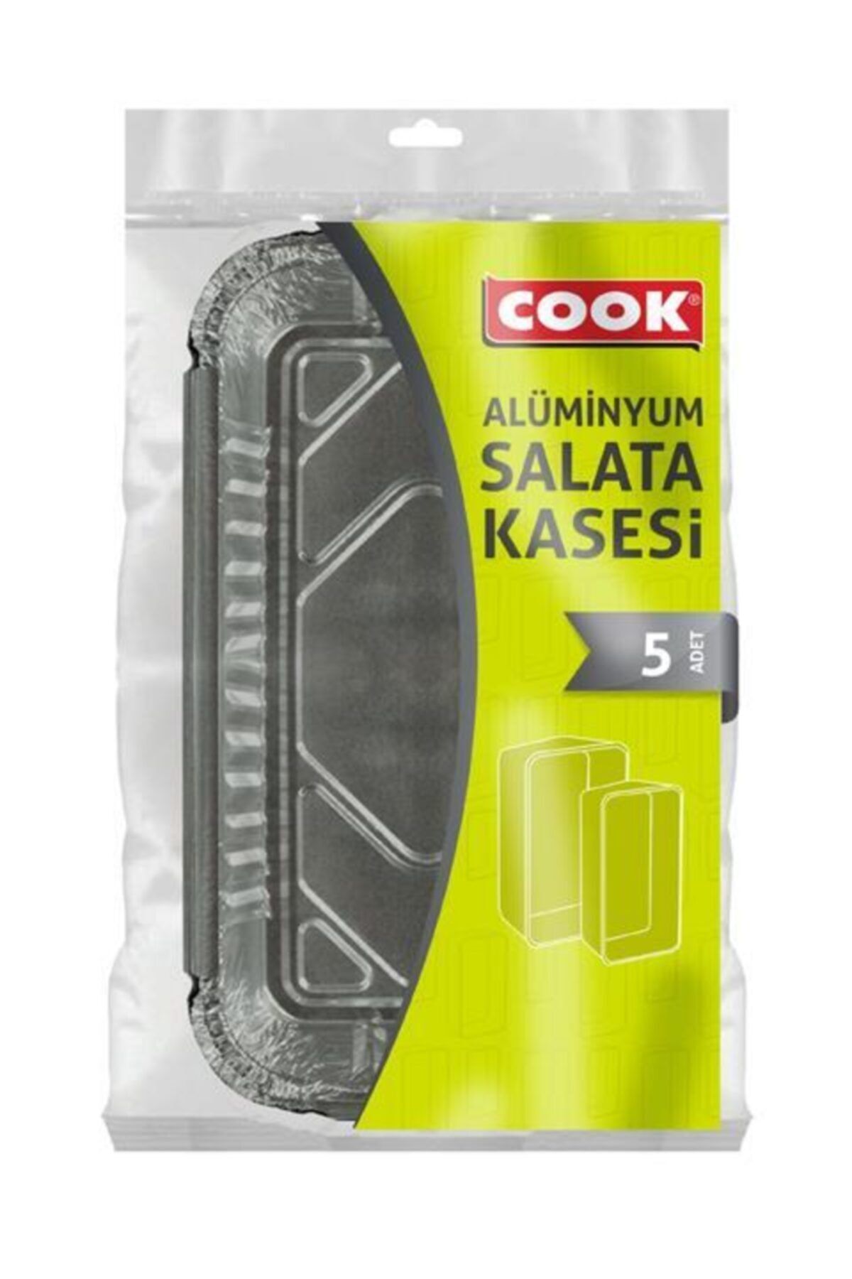 COOK Alüminyum Salata Kasesi 5 Adet