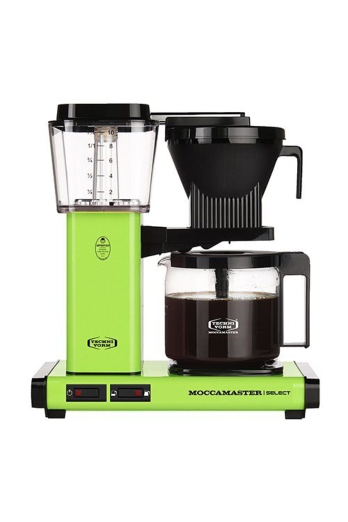 Moccamaster Cam Potlu Fıstık Yeşili Select Filtre Kahve Makinesi