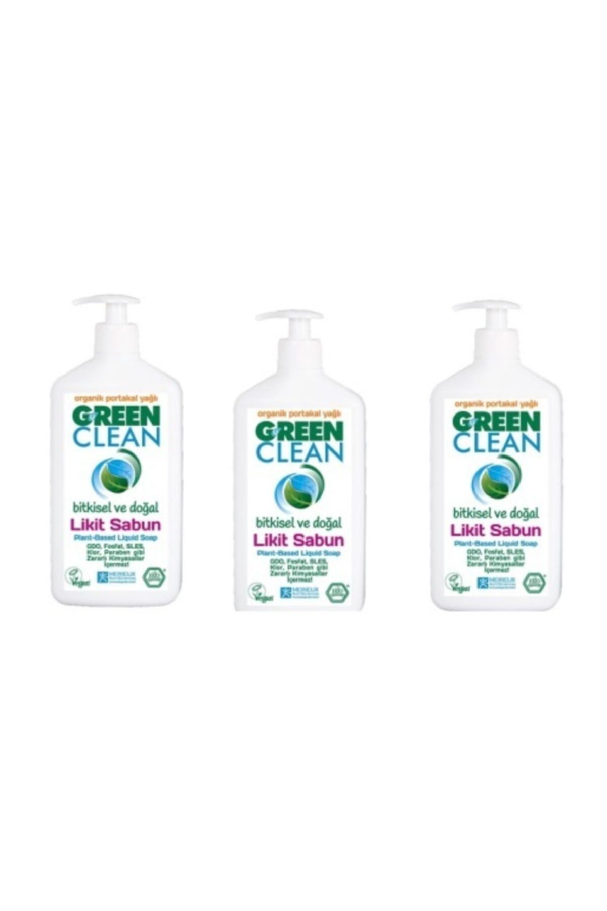 U Green Clean Green Clean Likit Sabun 500ml+3 Adet