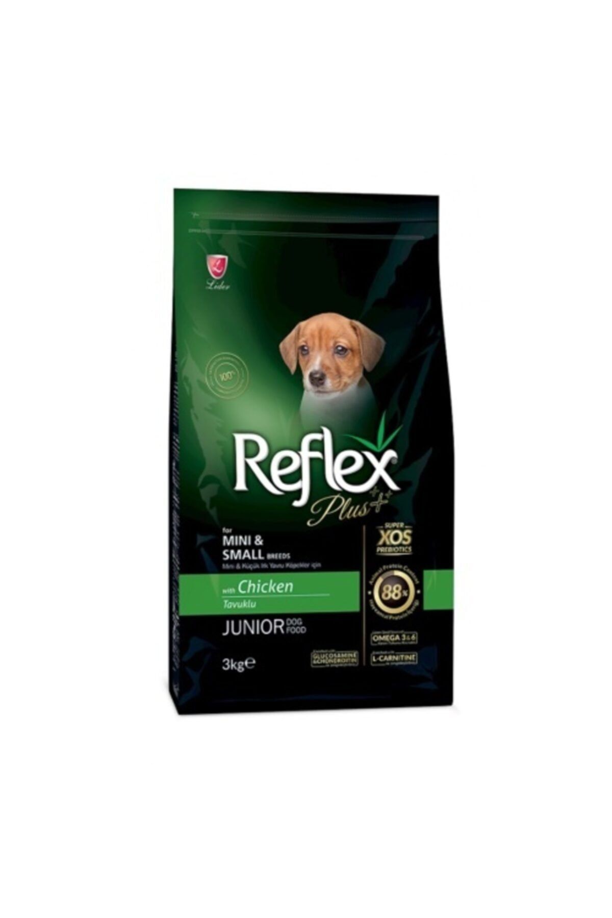 Reflex Plus R.plus Kçk Irk Junior Tavuklu Köpek Maması 3 Kg (k6)