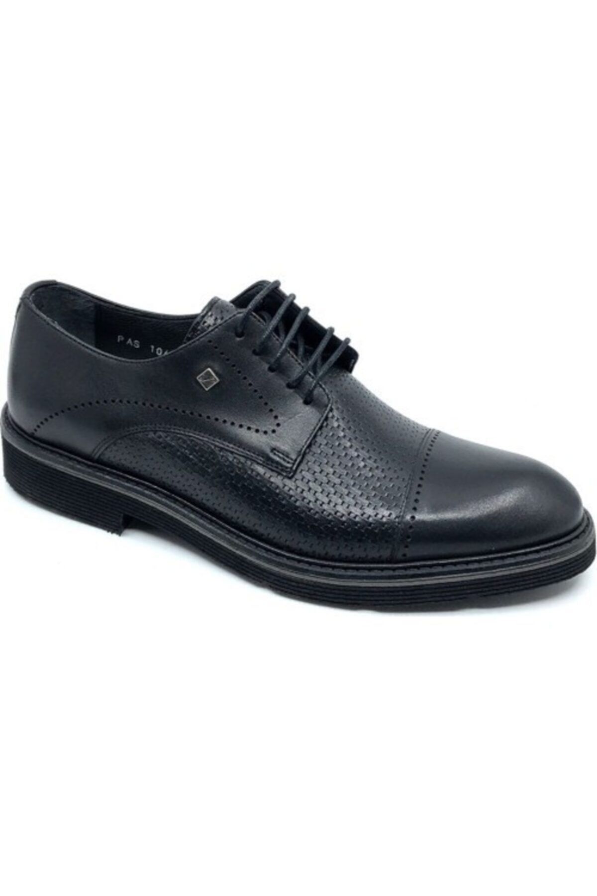 Fosco 1060 Siyah Hakiki Deri Erkek Eva Klasik Casual Günlük Ayakkabı