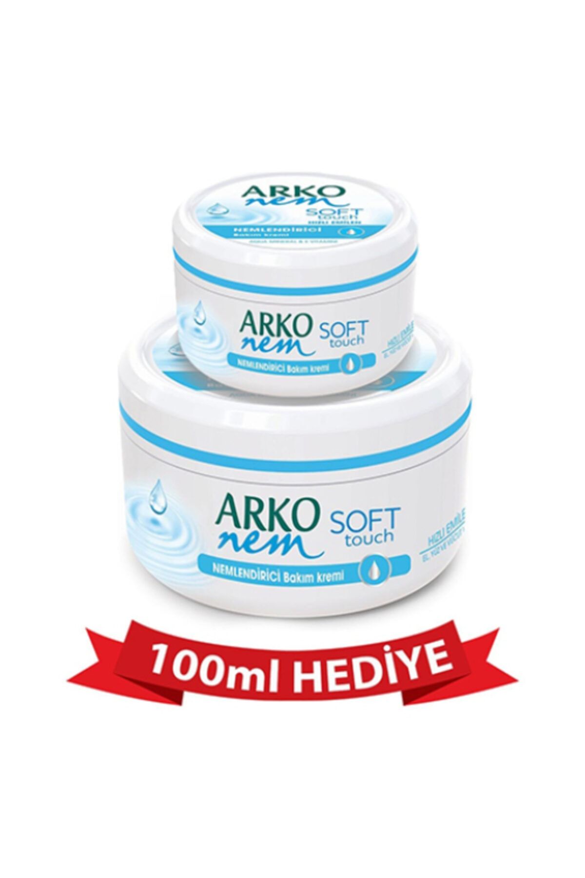 Arko Nem Soft Touch Nemlendirici El Ve Vücut Kremi 300+100