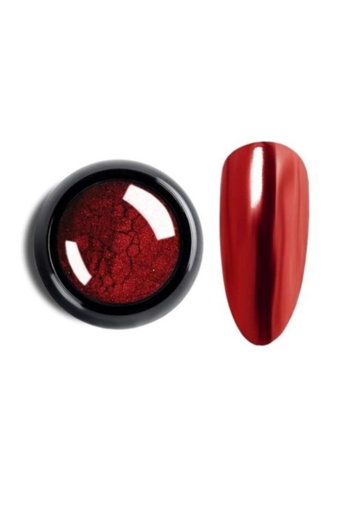 Venalisa F05 Kırmızı Ayna Tozu Nail Art Krom Tozu Mirror Powder