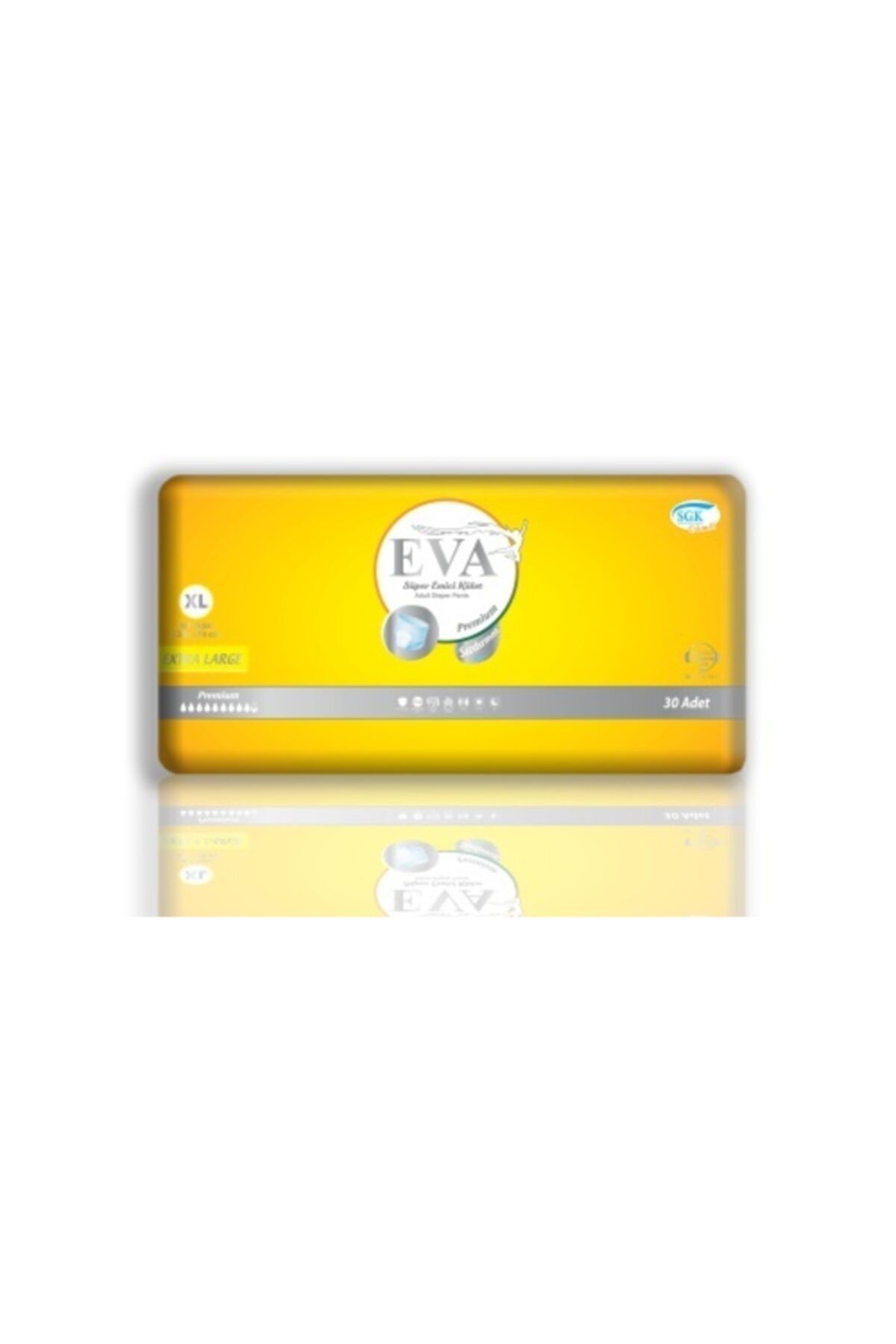 EVA Premium Kadın Erkek Emici Külot Hasta Bezi 30 Lu Small Medium Large Xlarge