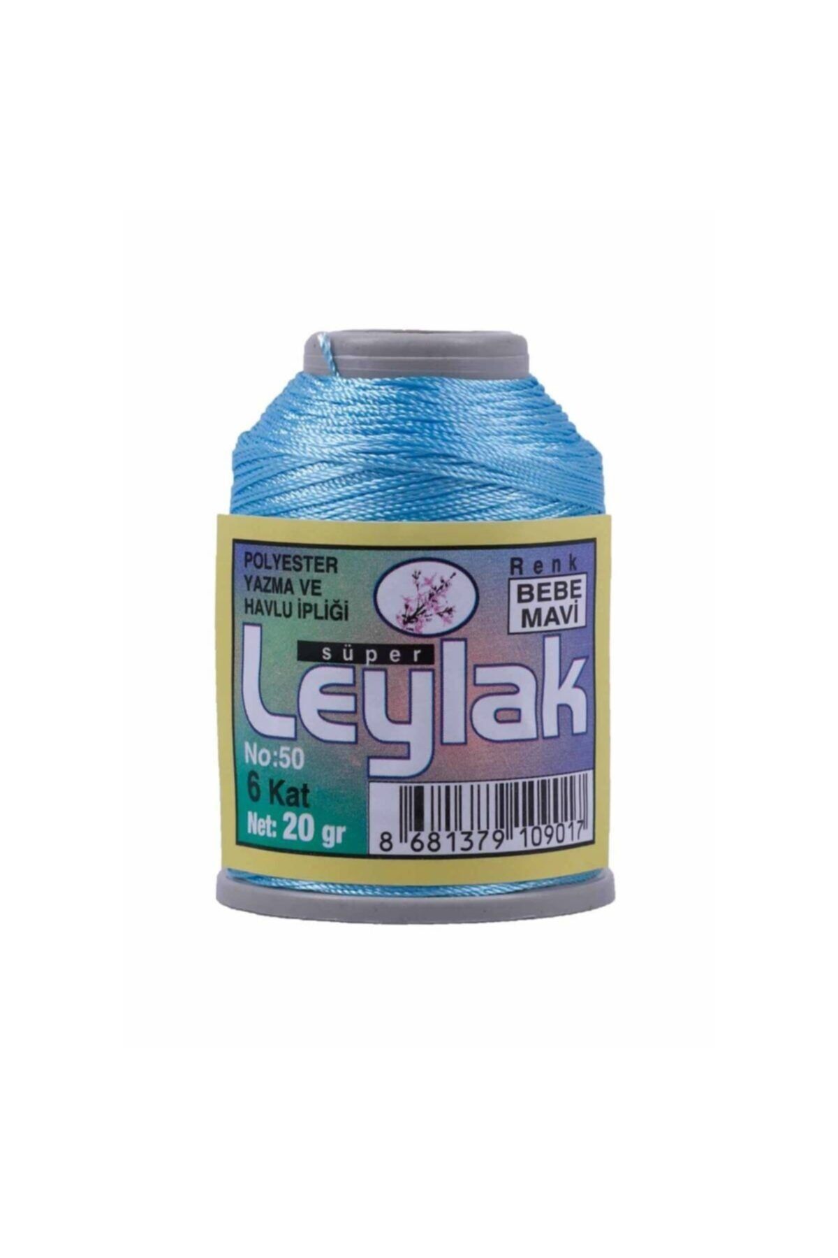 Genel Markalar Mlvx Leylak Oya Ve Dantel İpi 20 Gr Bebe Mavi Blsm