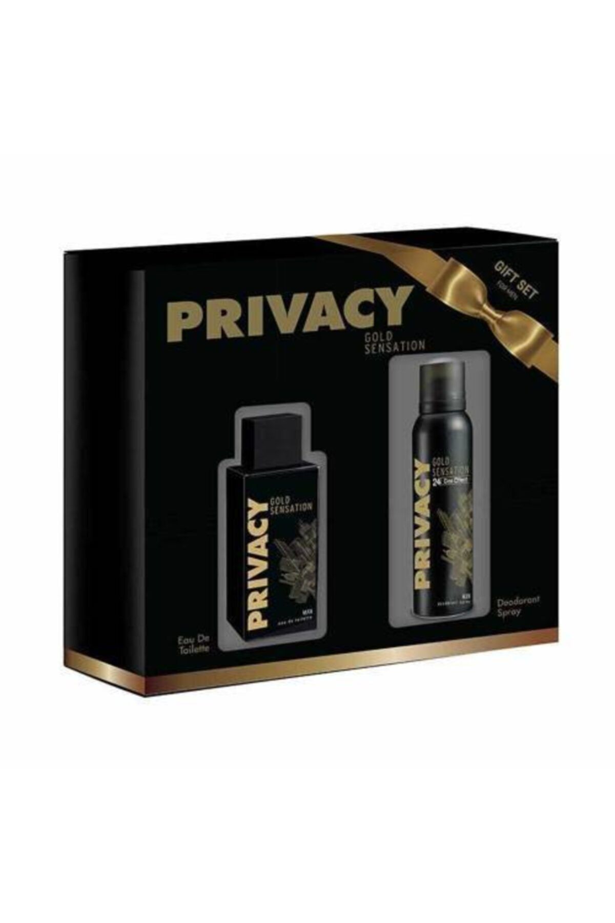 Privacy Gold Sensation Edt 100 ml Ve Sprey Deodorant 150 ml Parfüm Seti GLTKN2233215