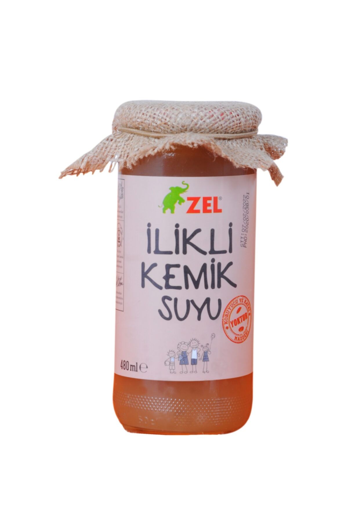 Zel Ilikli Kemik Suyu 480 ml - 6 Adet