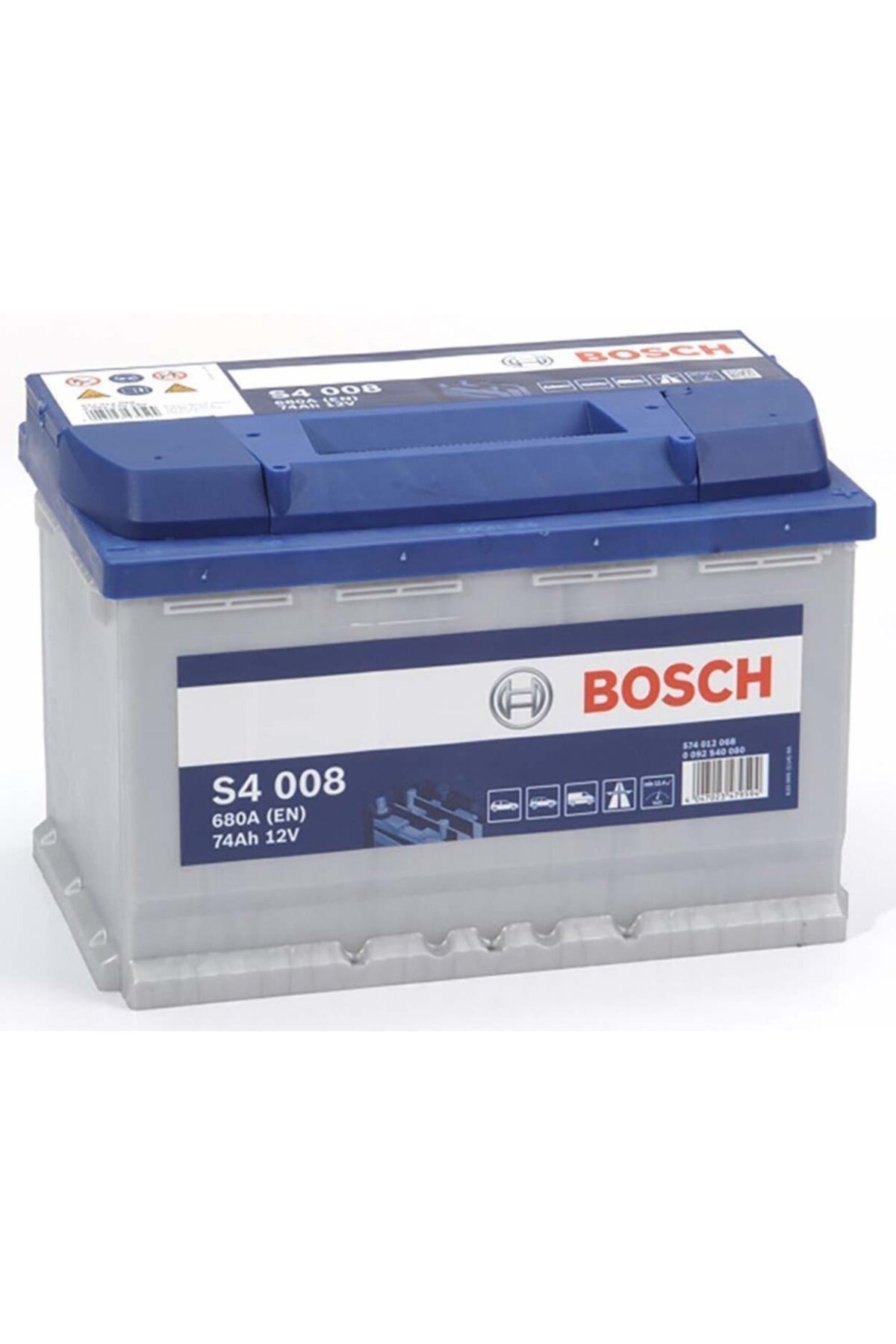 Bosch 74 Amper Akü