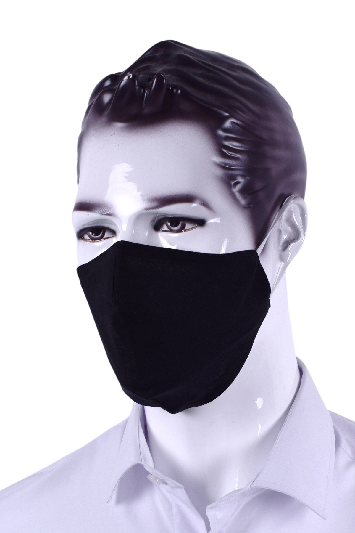 Ottomoda Unisex Siyah Yıkanabilir Maske