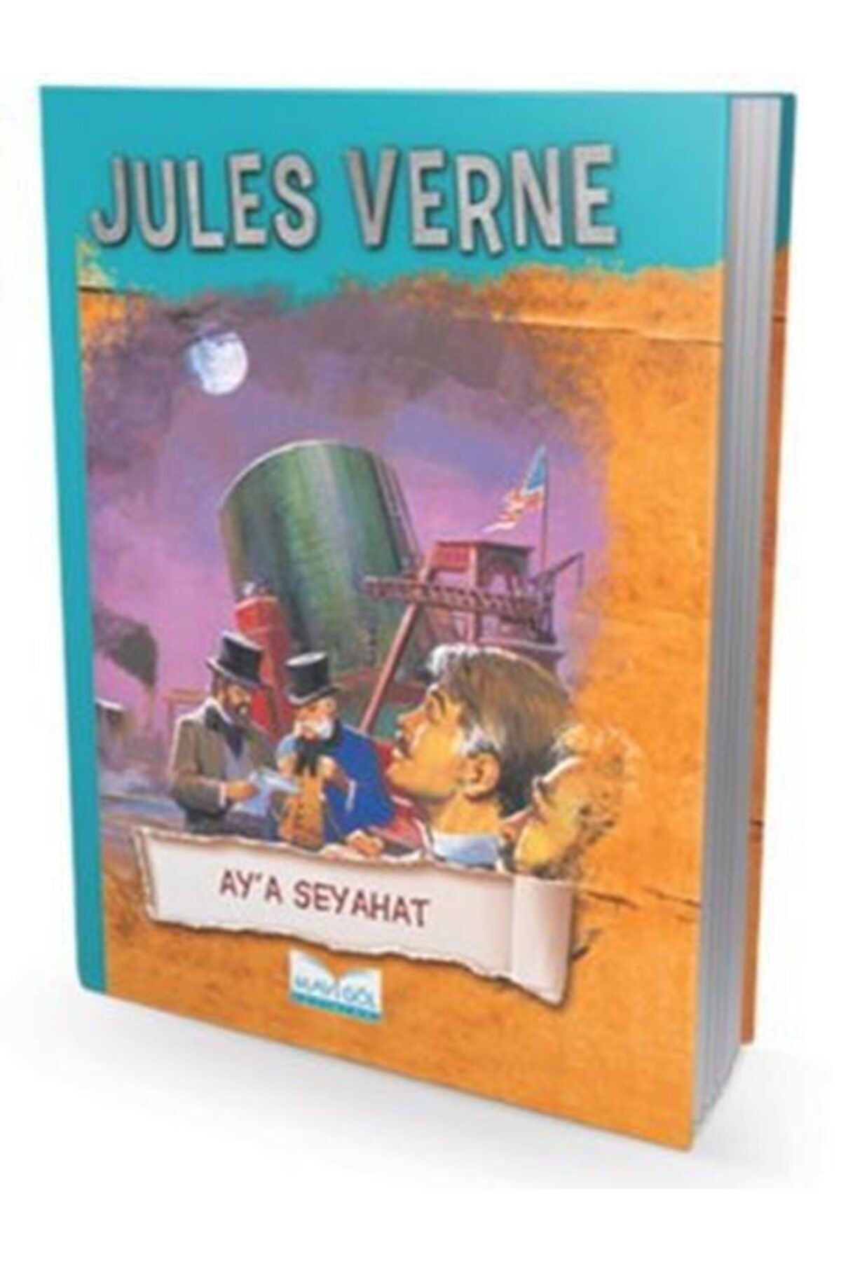 Mavi Göl Yayınları Aya Seyahat - Jules Verne -