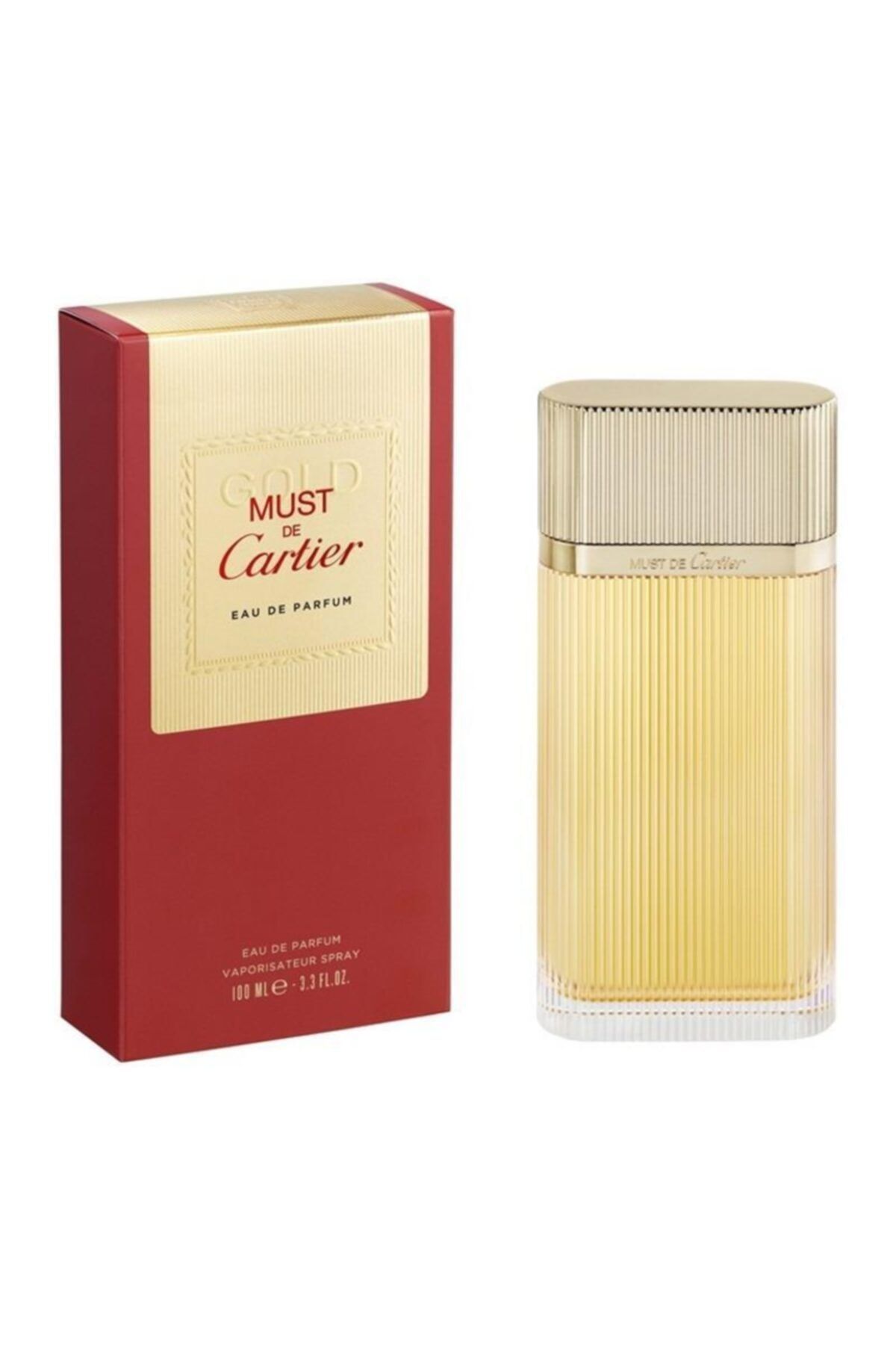 Cartier Must De Gold Edp 100 ml Kadın Parfümü 3432240500335