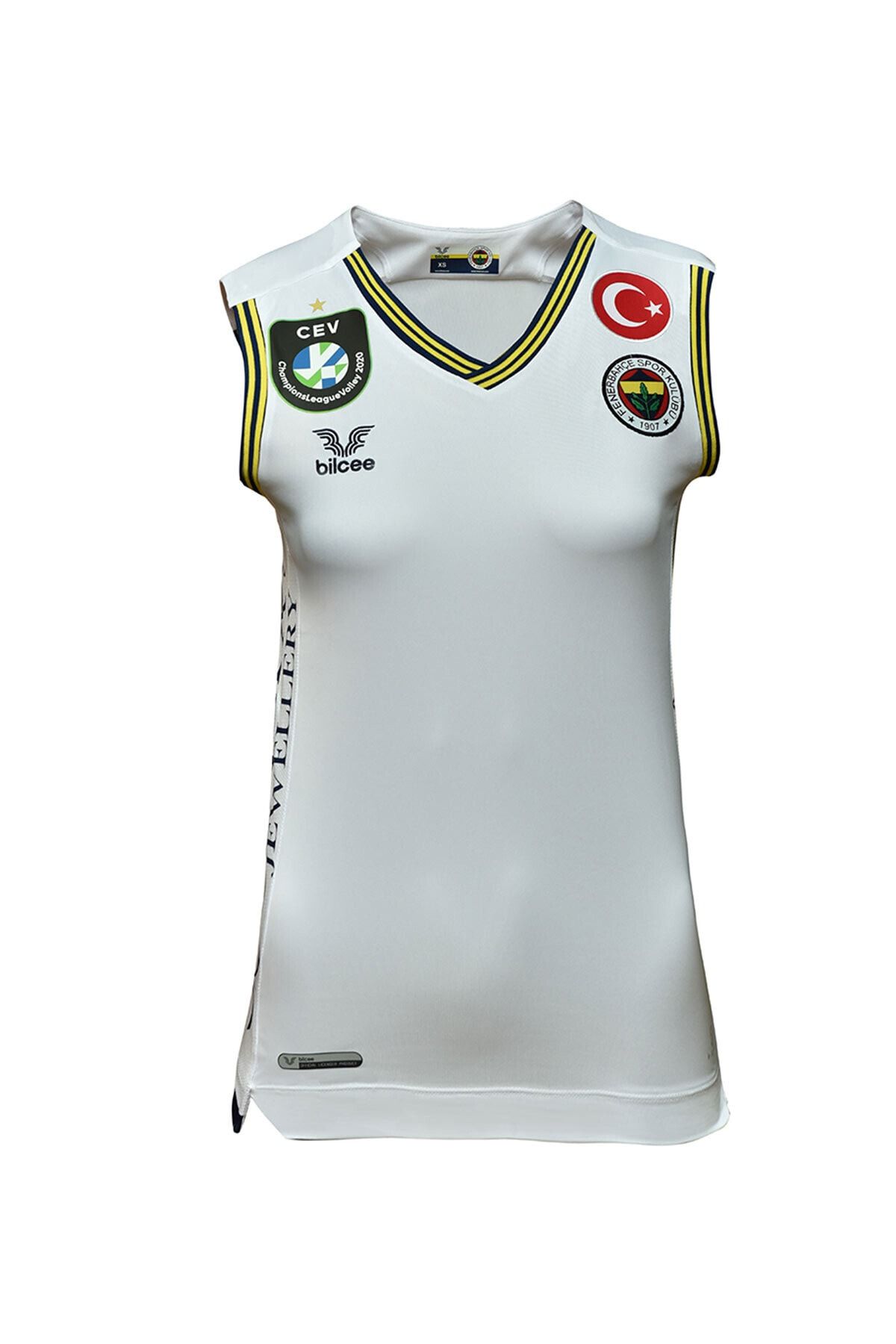 Fenerbahçe Beyaz Kadın Voleybol Forma FB-0019